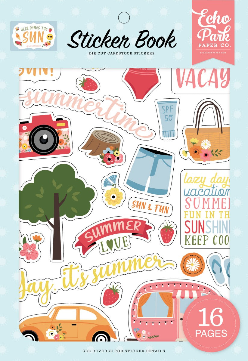 Sticker Book – Here Comes the Sun Collection – Echo Park Online Sale