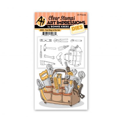 Tool Bag & Die Clear Stamps – Bonnie Krebs – Art Impressions Online Hot Sale