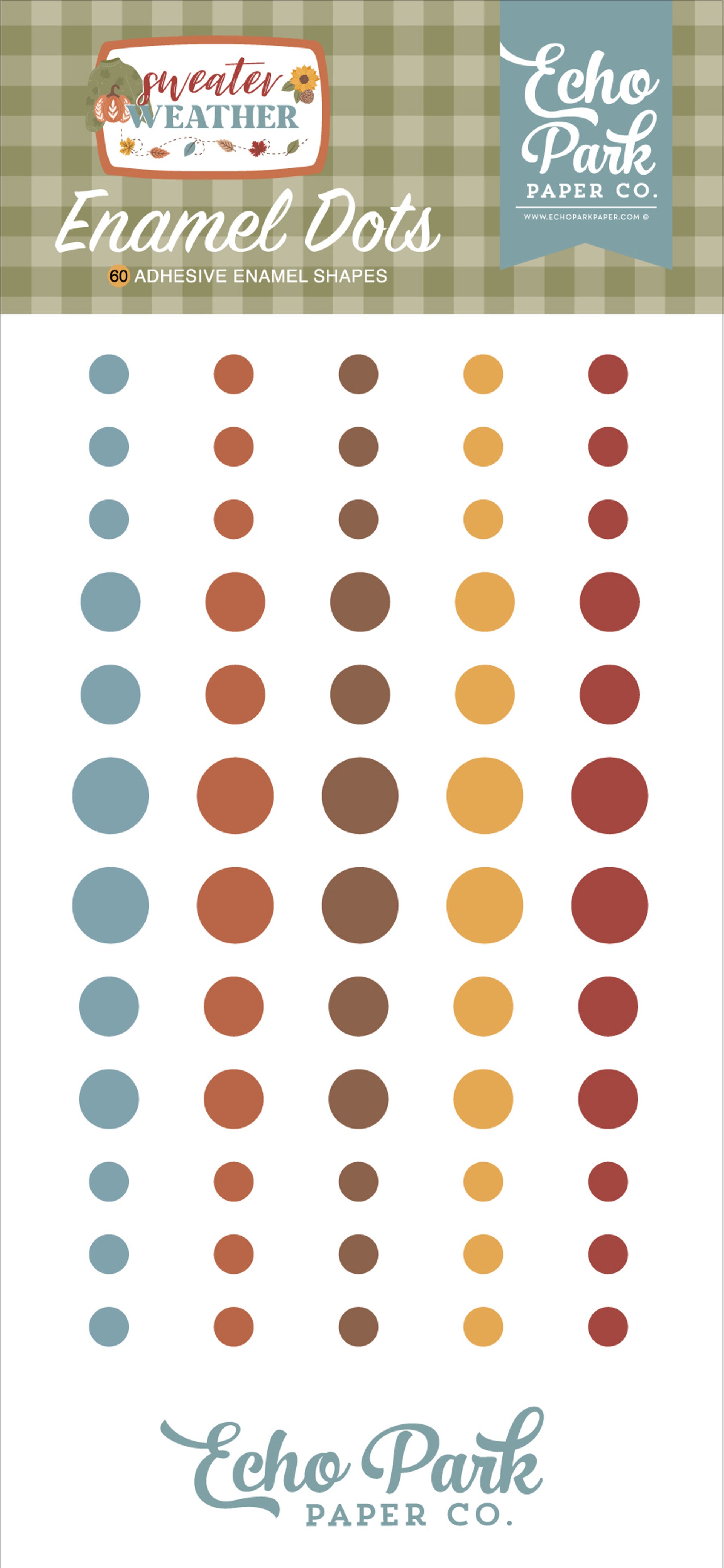 Sweater Weather Enamel Dots – Echo Park Supply