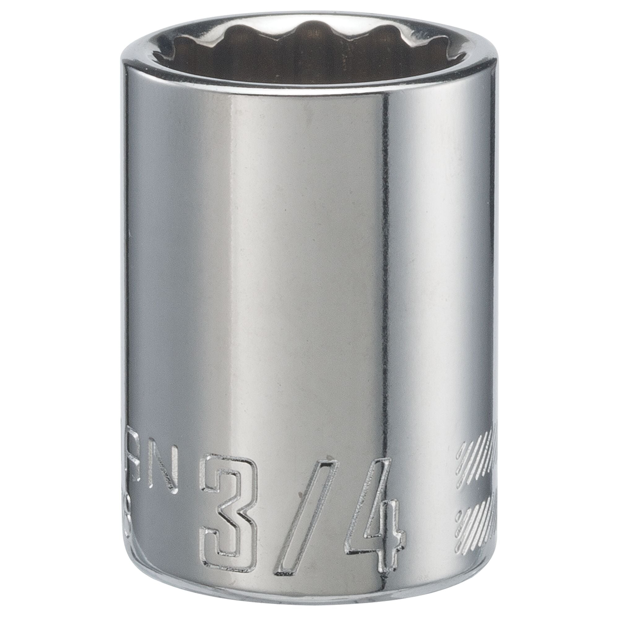 1/2-in Drive 3/4-in 12 Point SAE Shallow Socket Online Sale