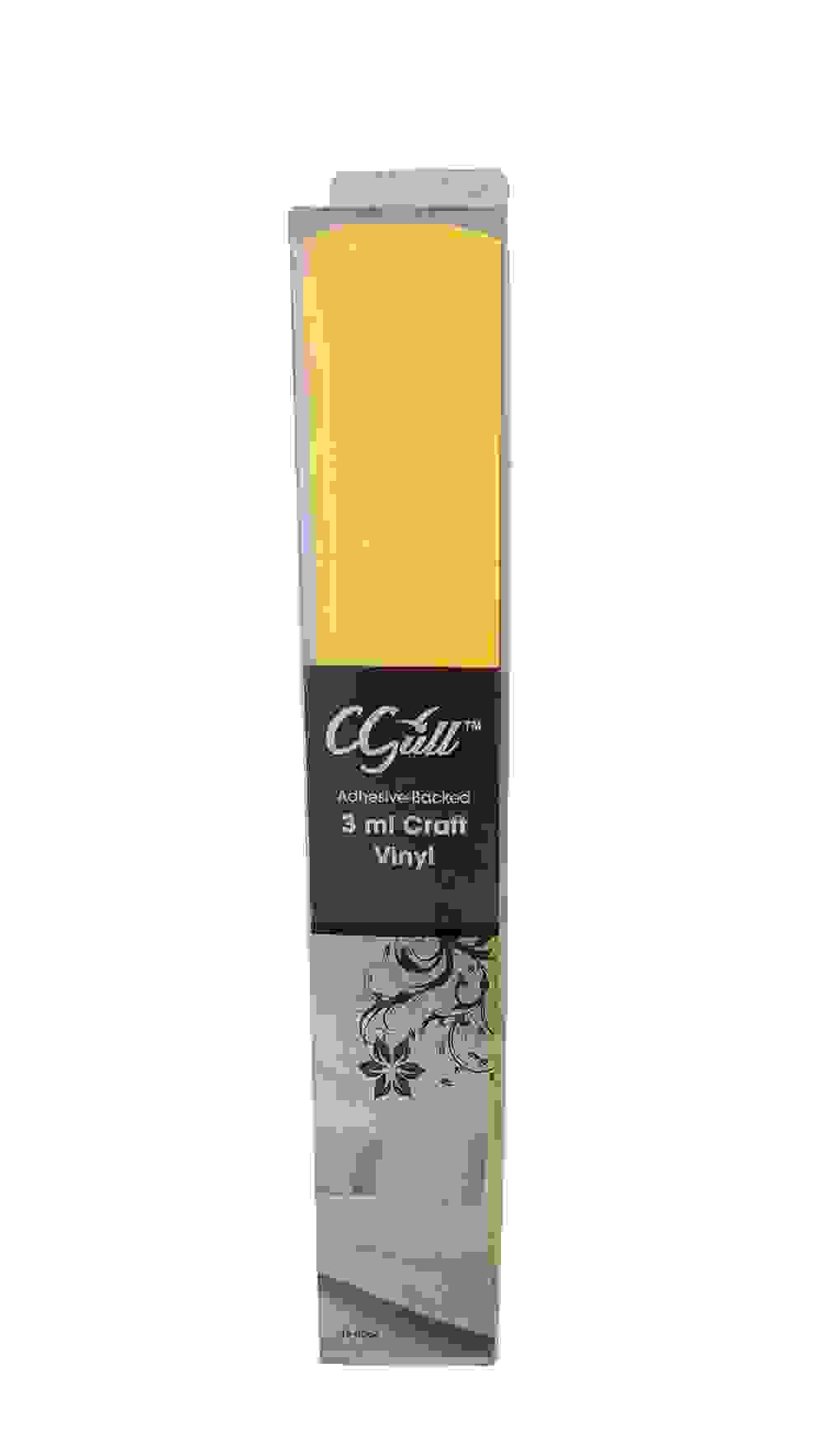 Yellow Premium Glossy Vinyl – CGull Online