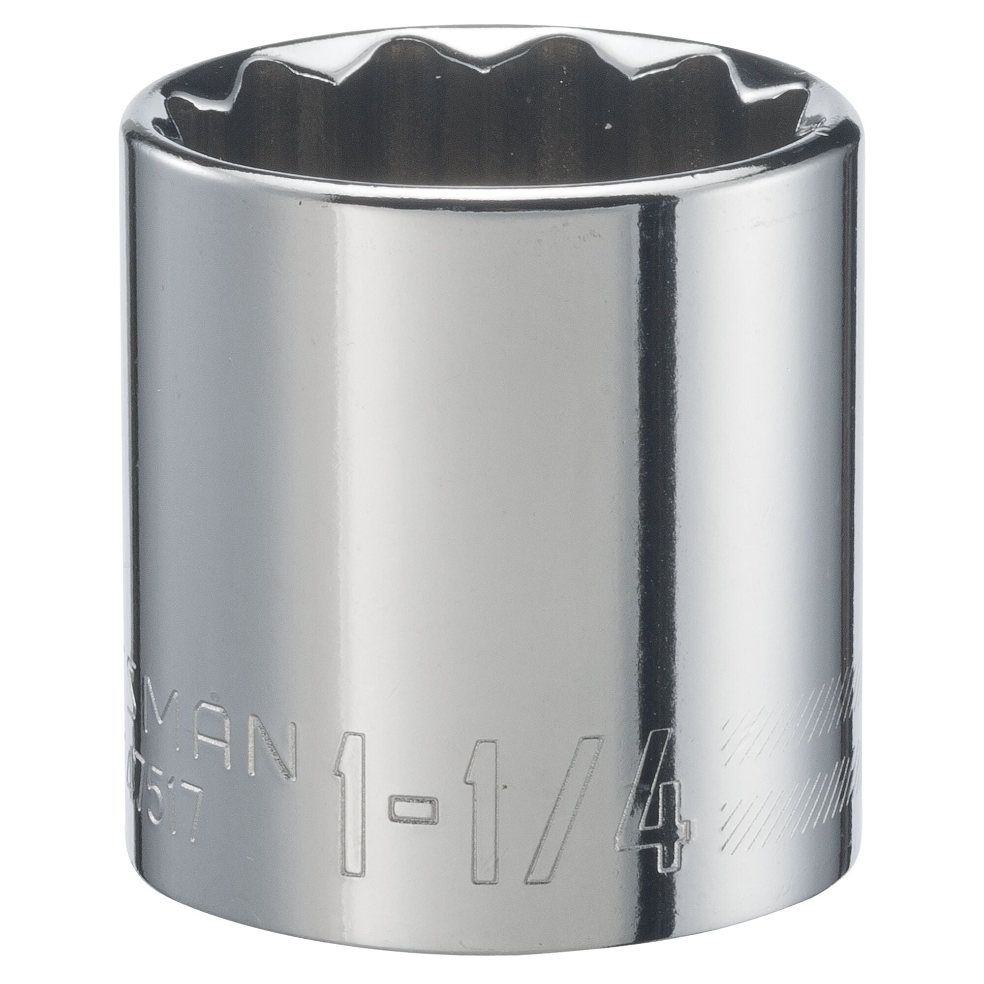 1/2-in Drive 1-1/4-in 12 Point SAE Shallow Socket Fashion