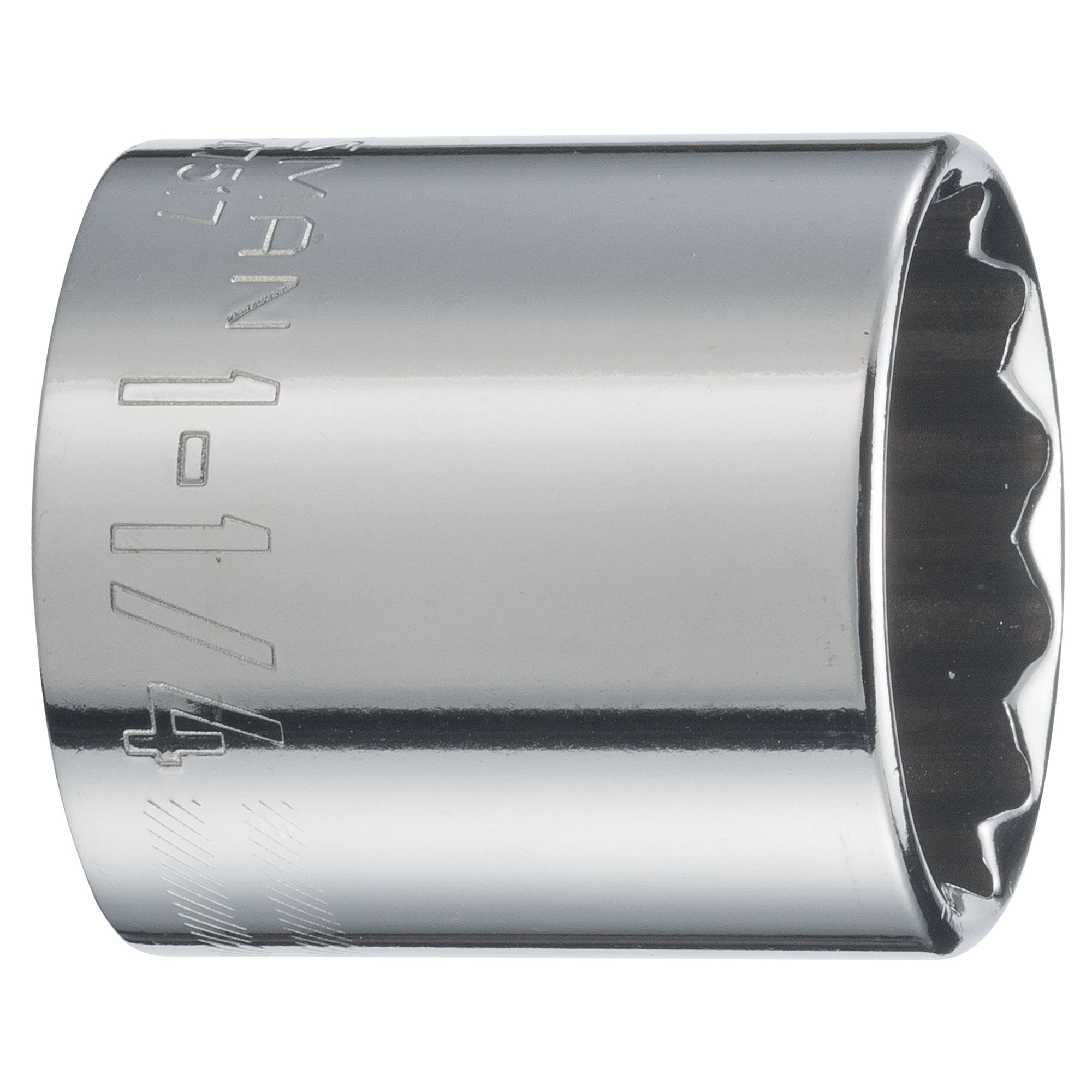 1/2-in Drive 1-1/4-in 12 Point SAE Shallow Socket Fashion