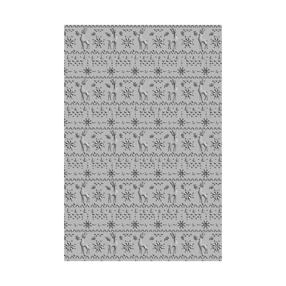 Winter Sweater 3-D Textured Impressions Embossing Folder – Kath Breen – Sizzix Online Sale