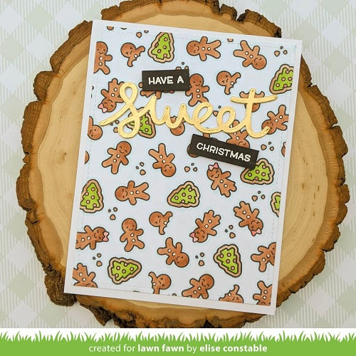 Tiny Gingerbread Lawn Cuts Dies – Lawn Fawn Hot on Sale