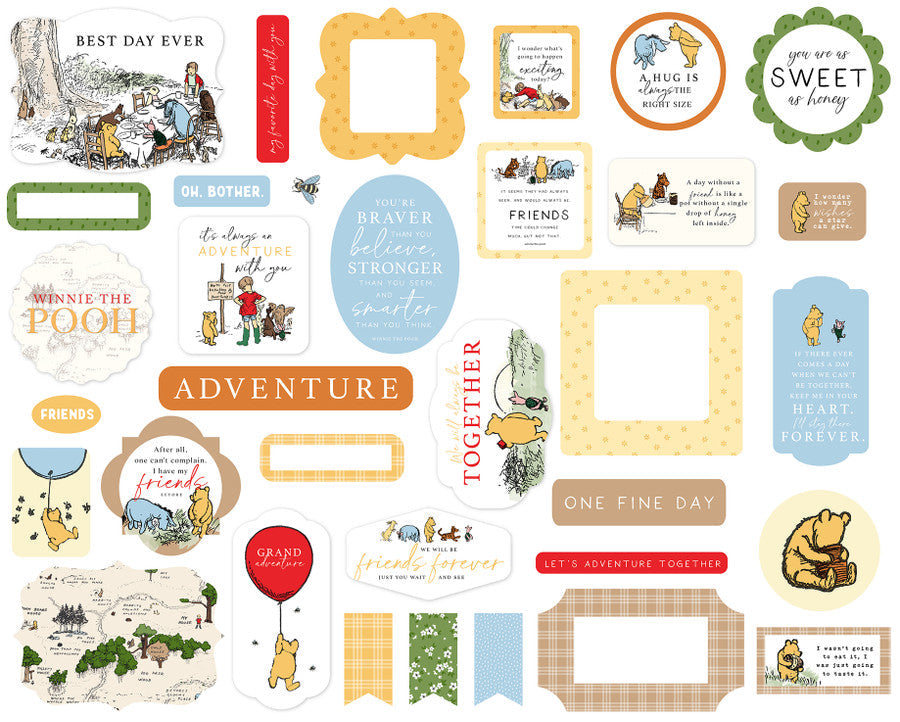 Winnie The Pooh Ephemera – Echo Park on Sale