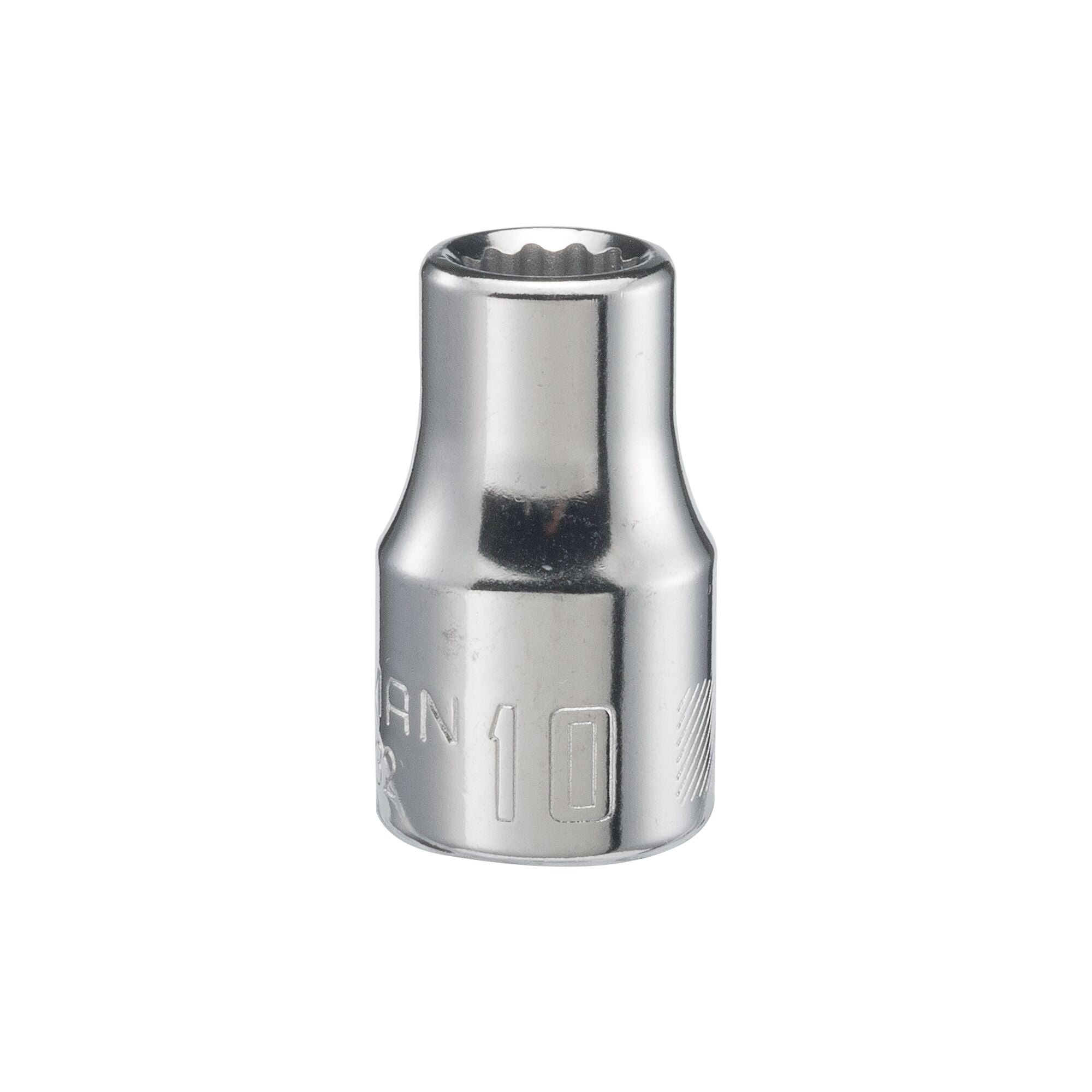 1/2-in Drive 10mm 12 Point Shallow Socket Online Hot Sale