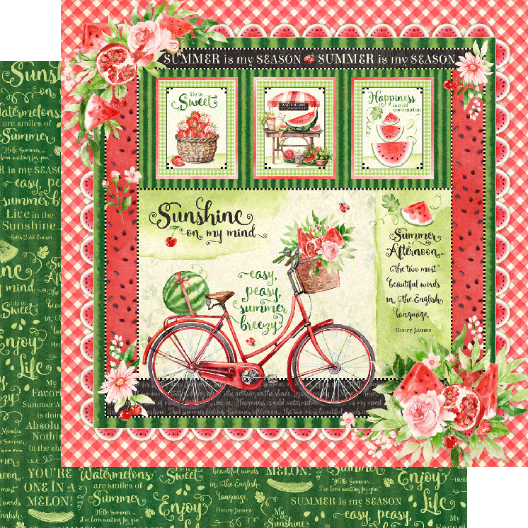 Sunshine on my Mind 8″ x 8″ Collection Pack – Graphic 45 Supply