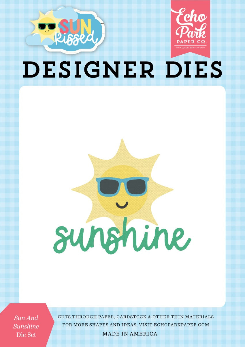 Sun And Sunshine Die Set – Sun Kissed Collection – Echo Park Online Hot Sale