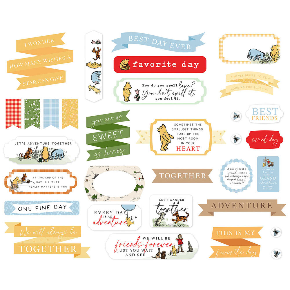 Winnie The Pooh Titles & Phrases – Echo Park Online
