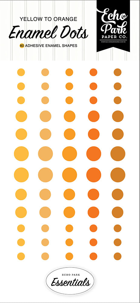 Yellow Essentials Enamel Dots – Echo Park Online Sale