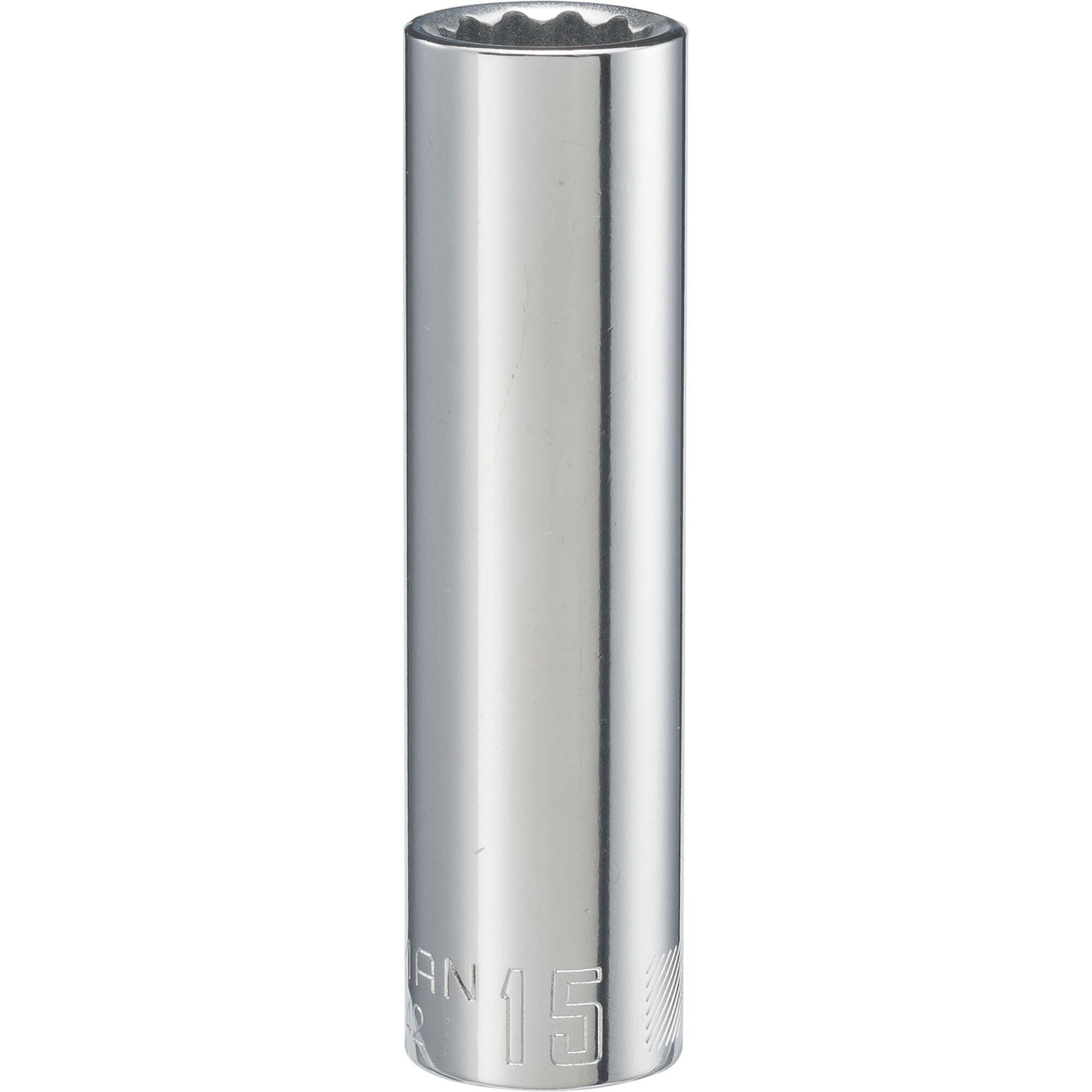 1/2-in Drive 15mm 12 Point Deep Socket Fashion