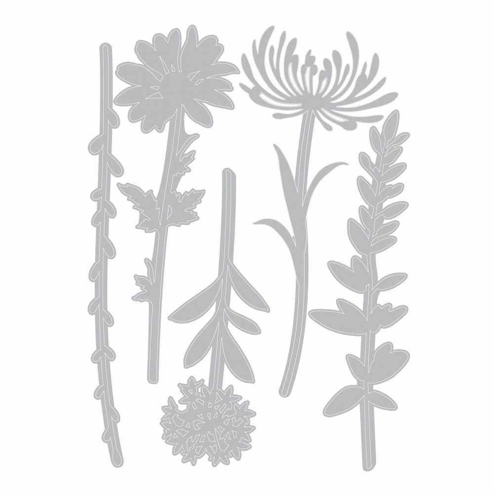 Wildflower Stems #1 Thinlits Die Set – Tim Holtz – Sizzix on Sale