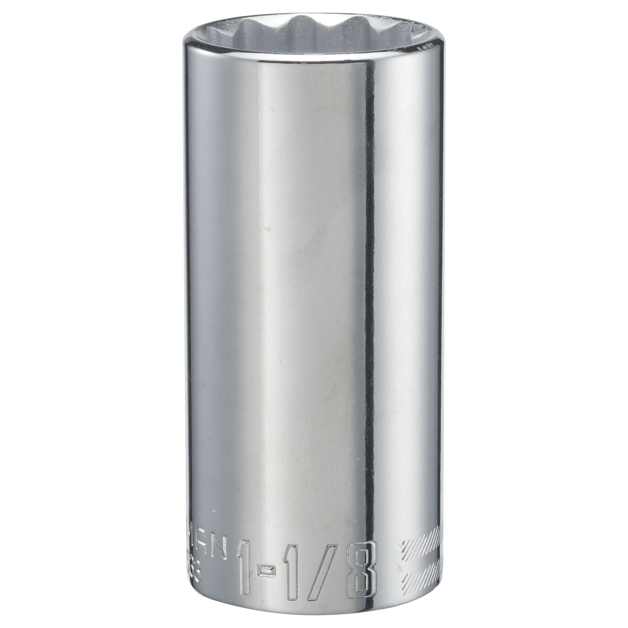 1/2-in Drive 1-1/8-in 12 Point SAE Deep Socket Discount