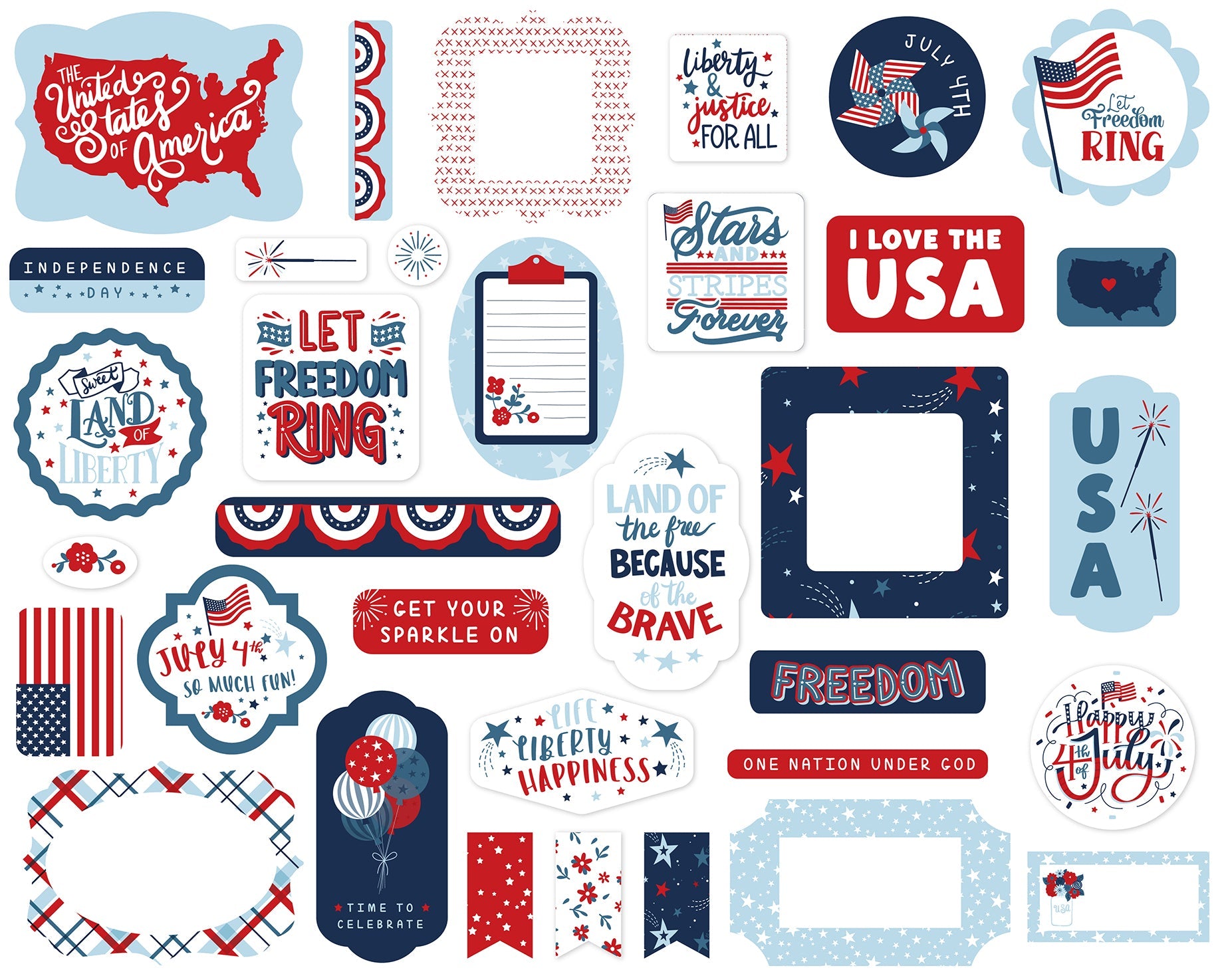 Stars And Stripes Forever Ephemera – Echo Park Online