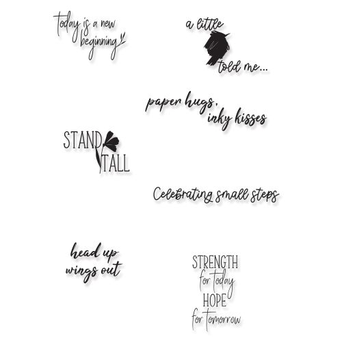 Wings Out Clear Acrylic Stamps –  Sizzix Sale