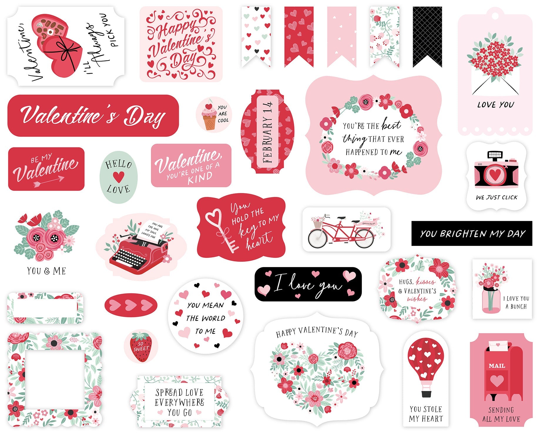 Valentine’s Day Ephemera – Echo Park Online