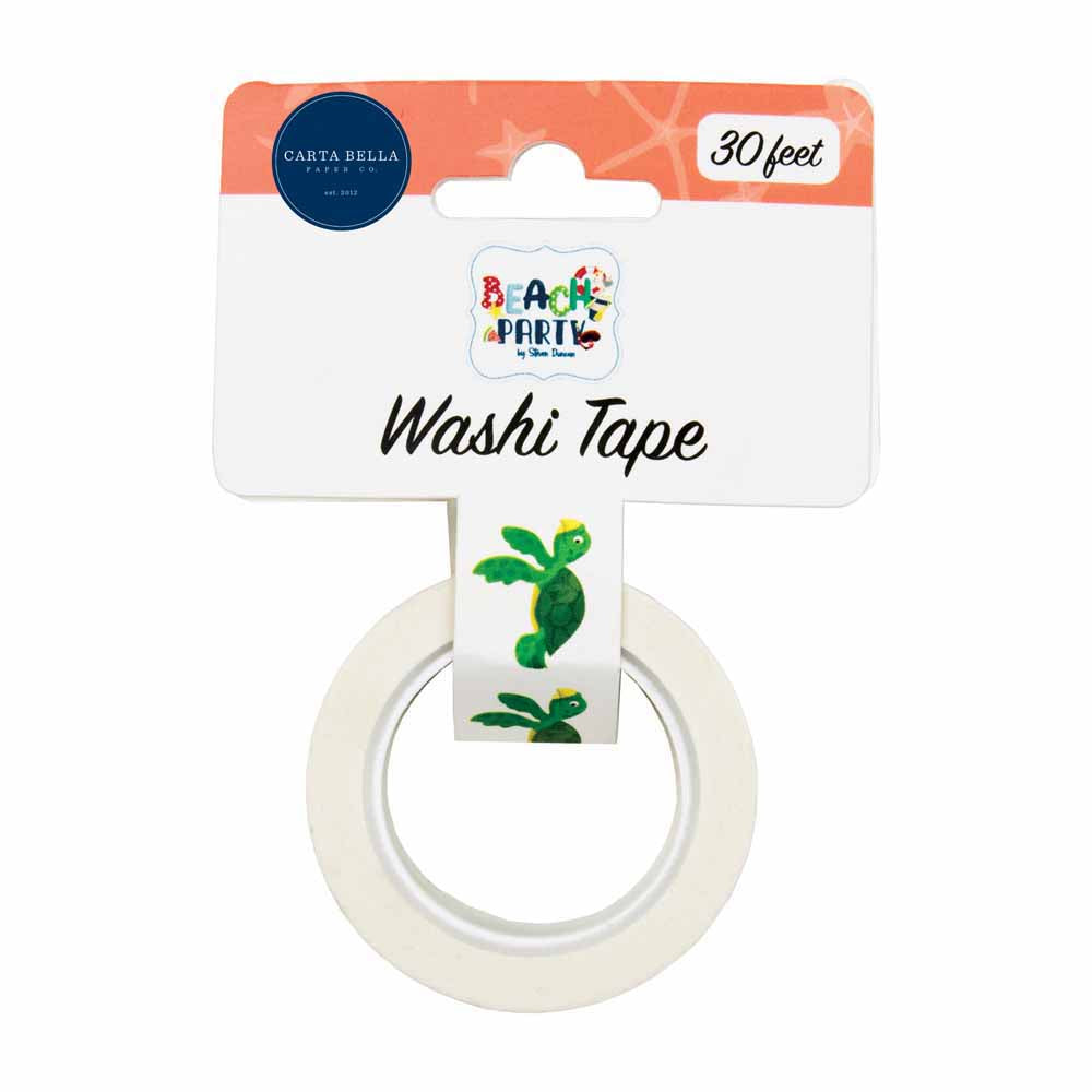 Swimming Turtles Washi Tape – Beach Party – Carta Bella Supply