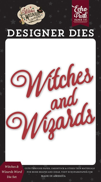 Witches Wizards Word Dies – Witches & Wizards No Discount