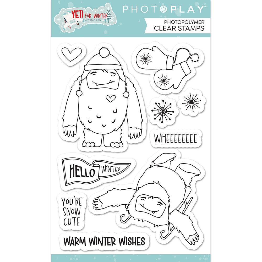 Yeti for Winter Stamps – PhotoPlay Online