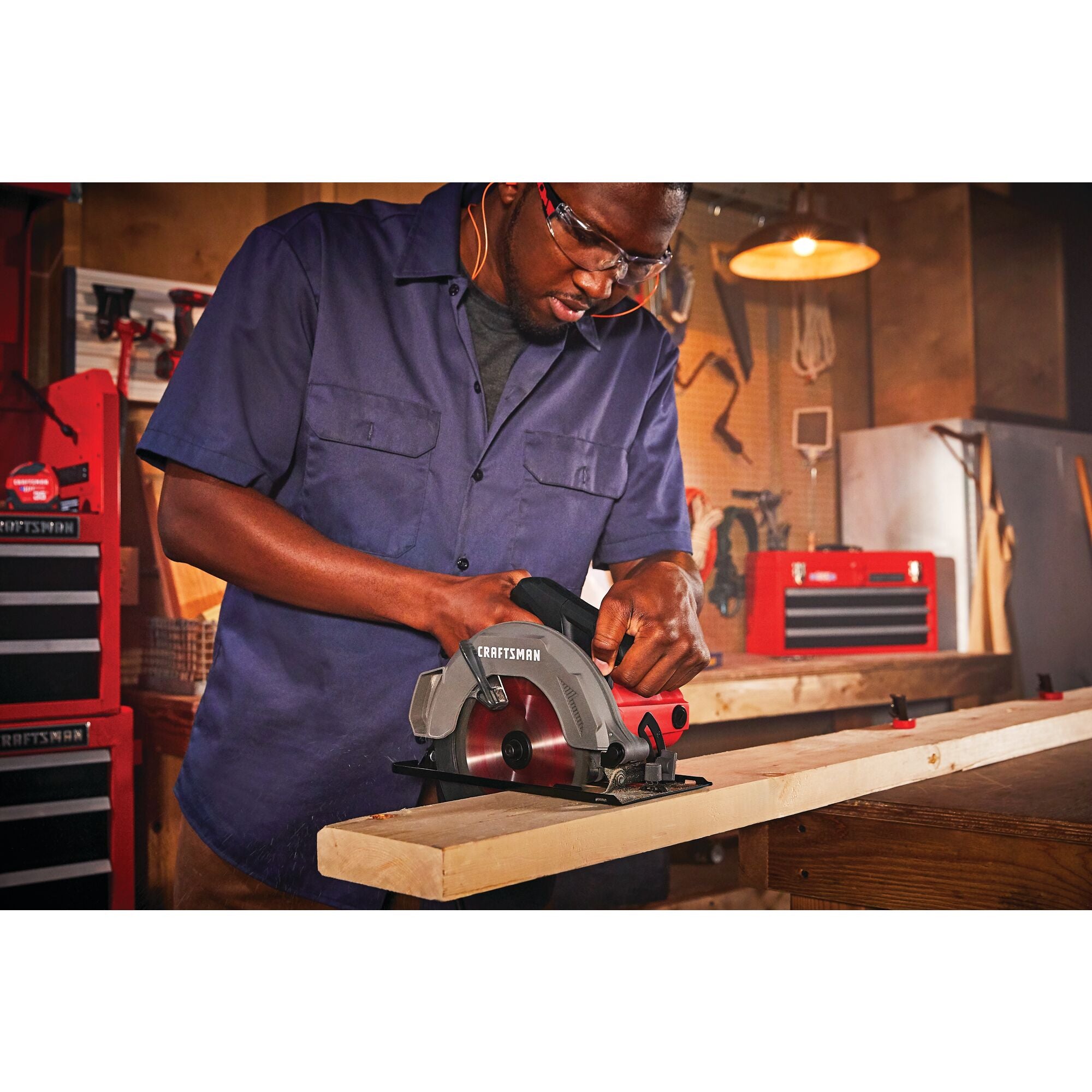 7-1/4-in Electric Circular Saw (13 Amp) Online Sale