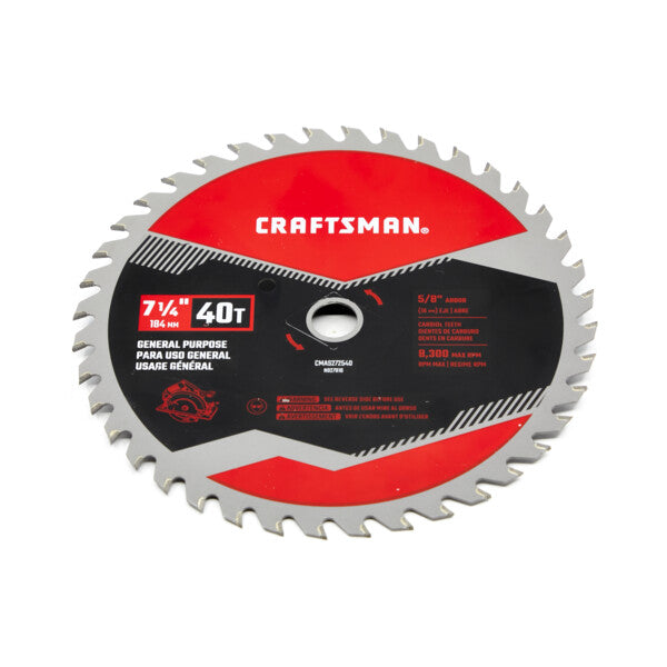 7-1/4-in General Purpose Saw Blade (40 Tooth) Sale