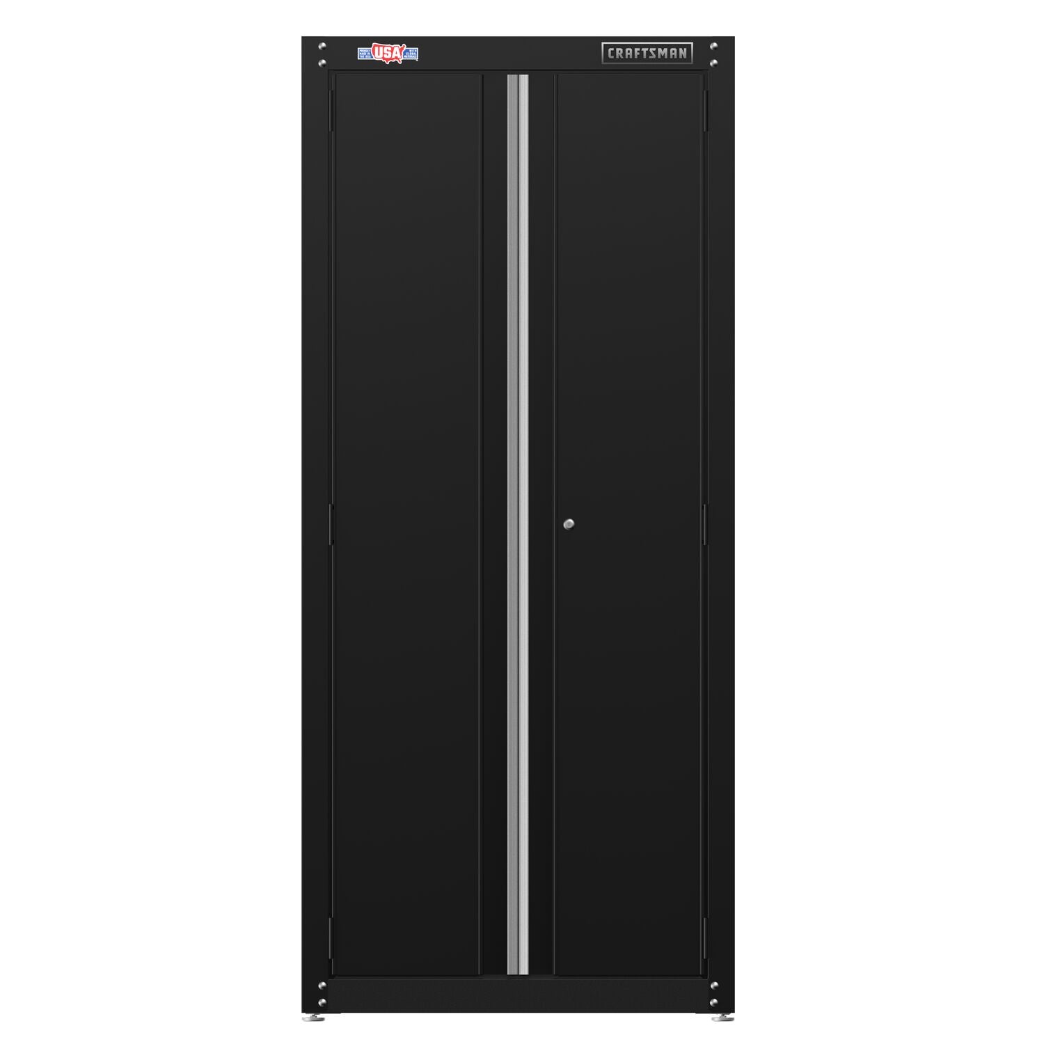 48 Inch Wide Floor Garage Tool Cabinet – Black Supply