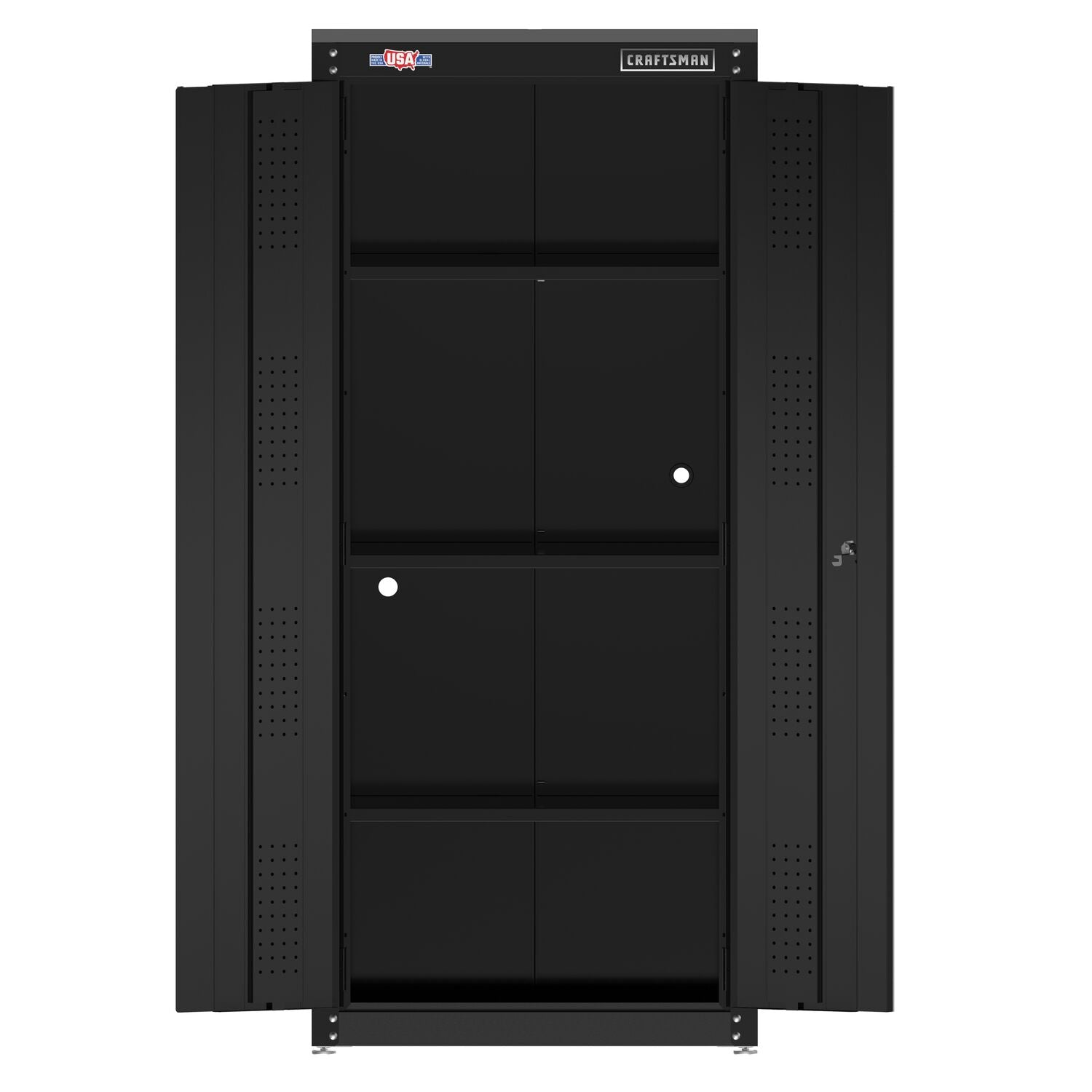 48 Inch Wide Floor Garage Tool Cabinet – Black Supply