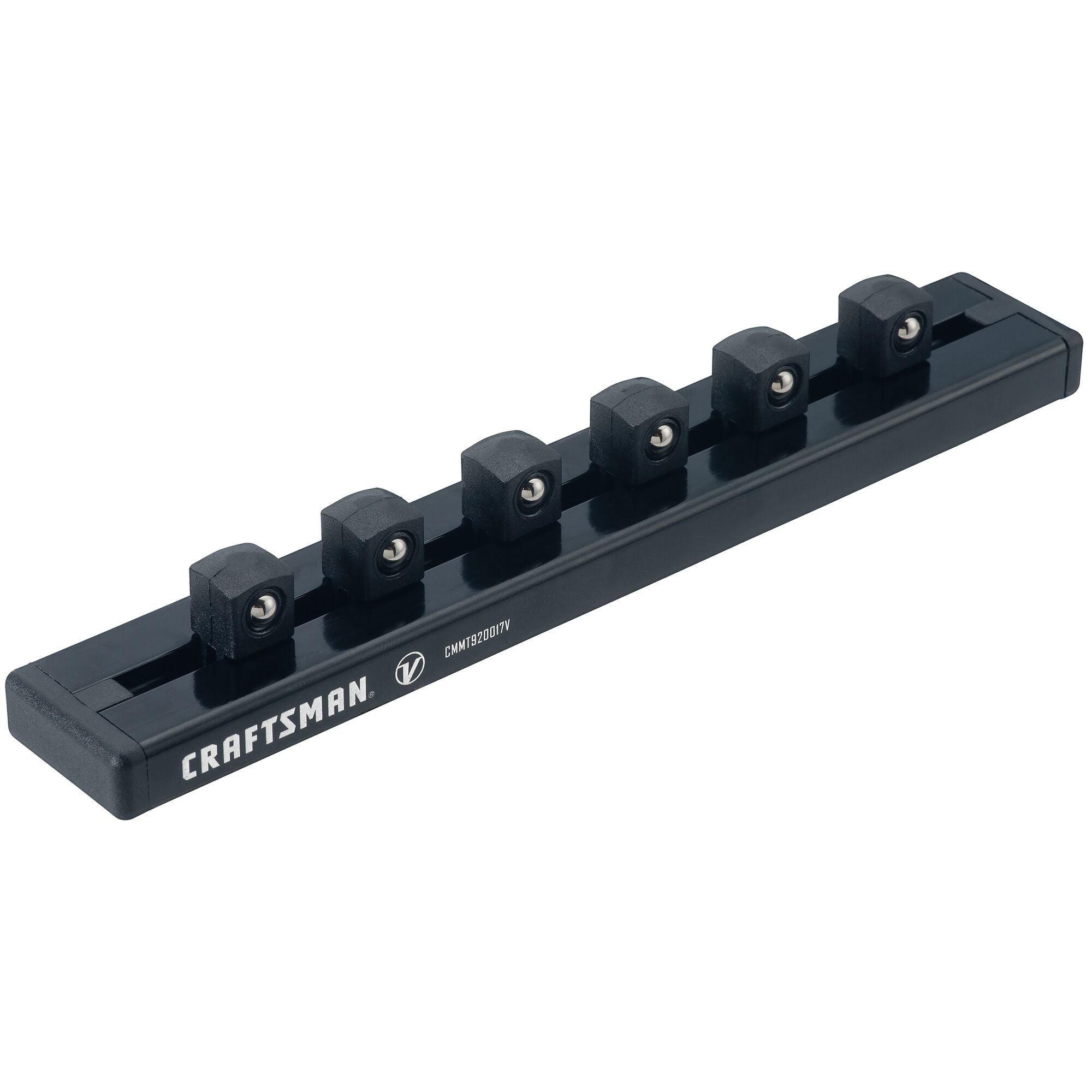 6 In Black Rail 3/8 Dr W 6Nubs Hot on Sale