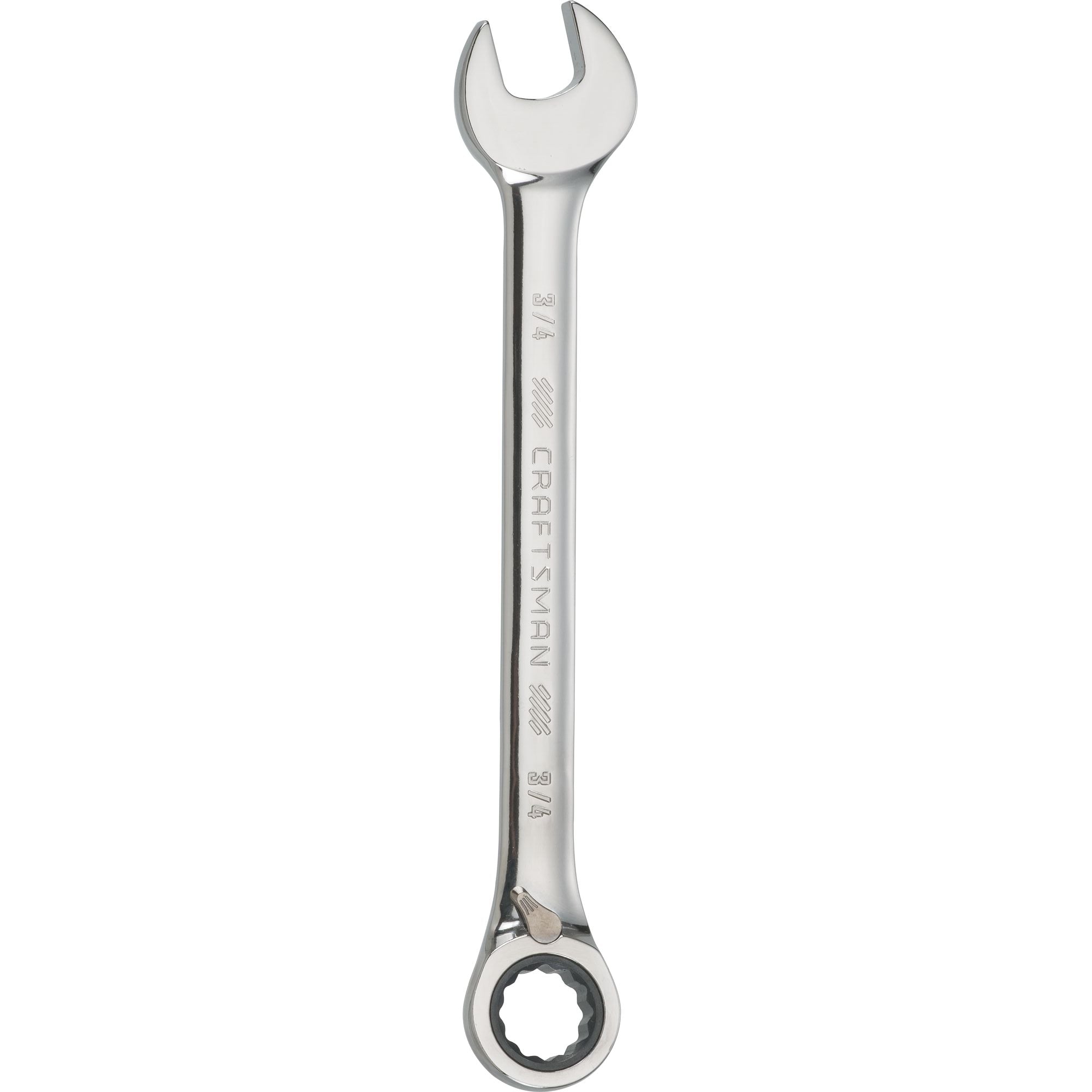 3/4-in 72 Tooth 12 Point SAE Reversible Ratcheting Wrench Online Hot Sale