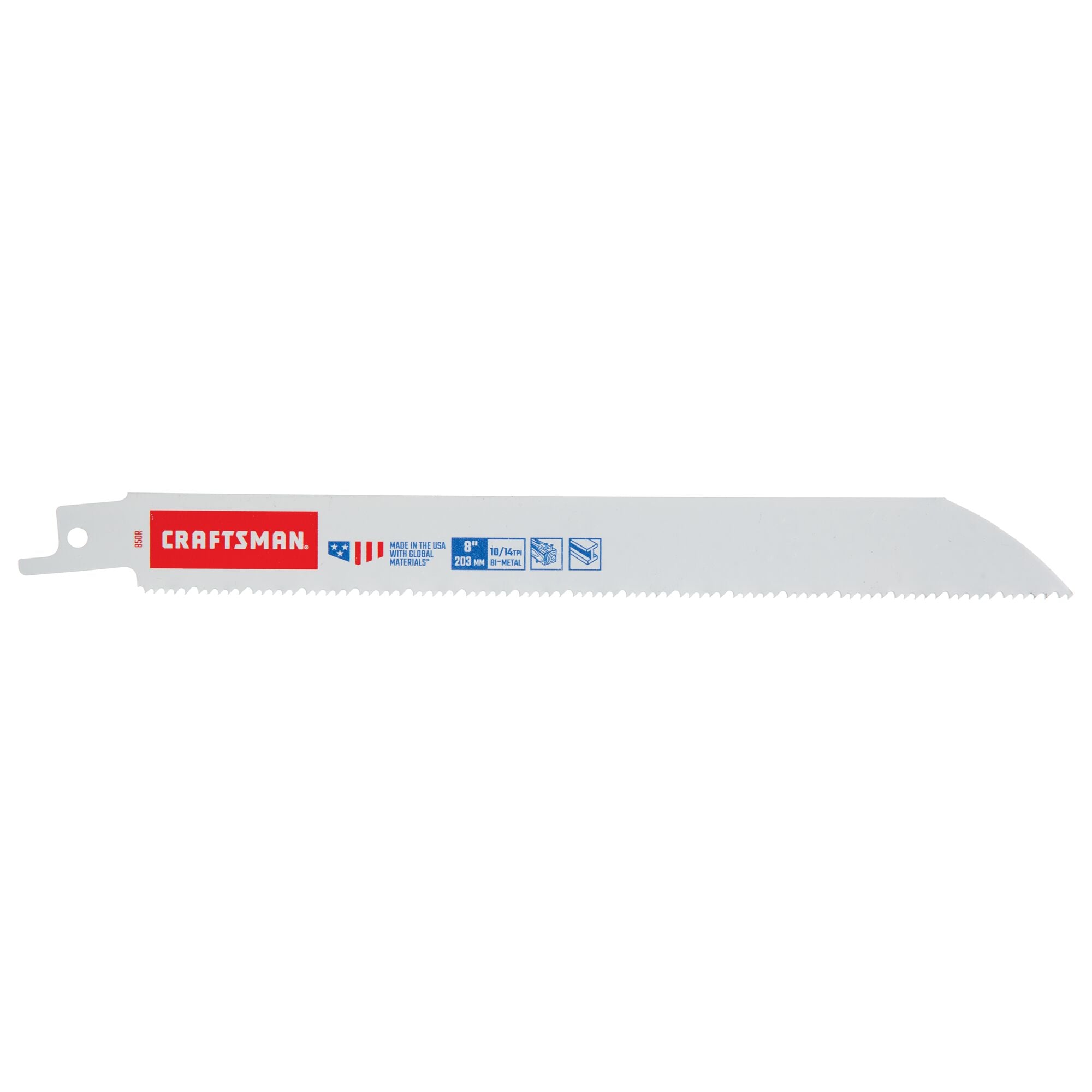 8-in 10/14 TPI Reciprocating Blade (1 PK) Online now