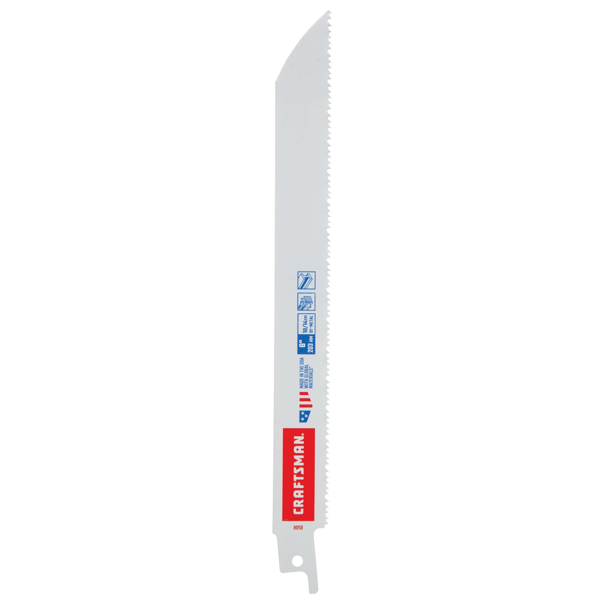 8-in 10/14 TPI Reciprocating Blade (1 PK) Online now