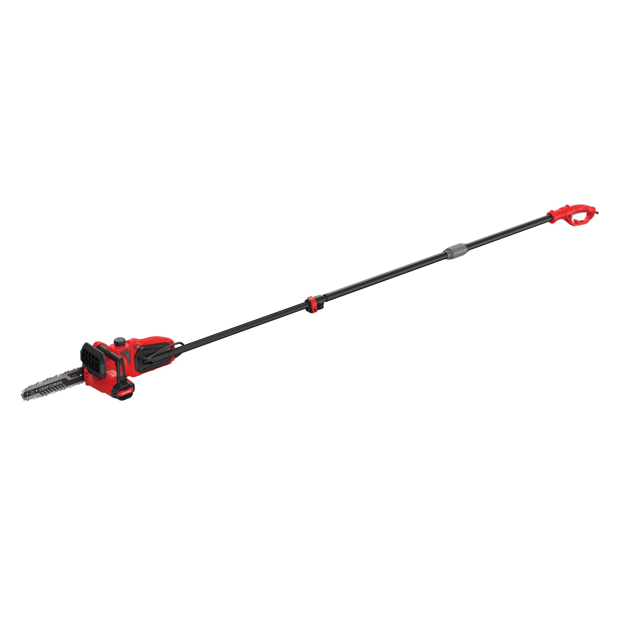 8 Amp 10-in. Corded Pole Chainsaw With Extension Pole Hot on Sale