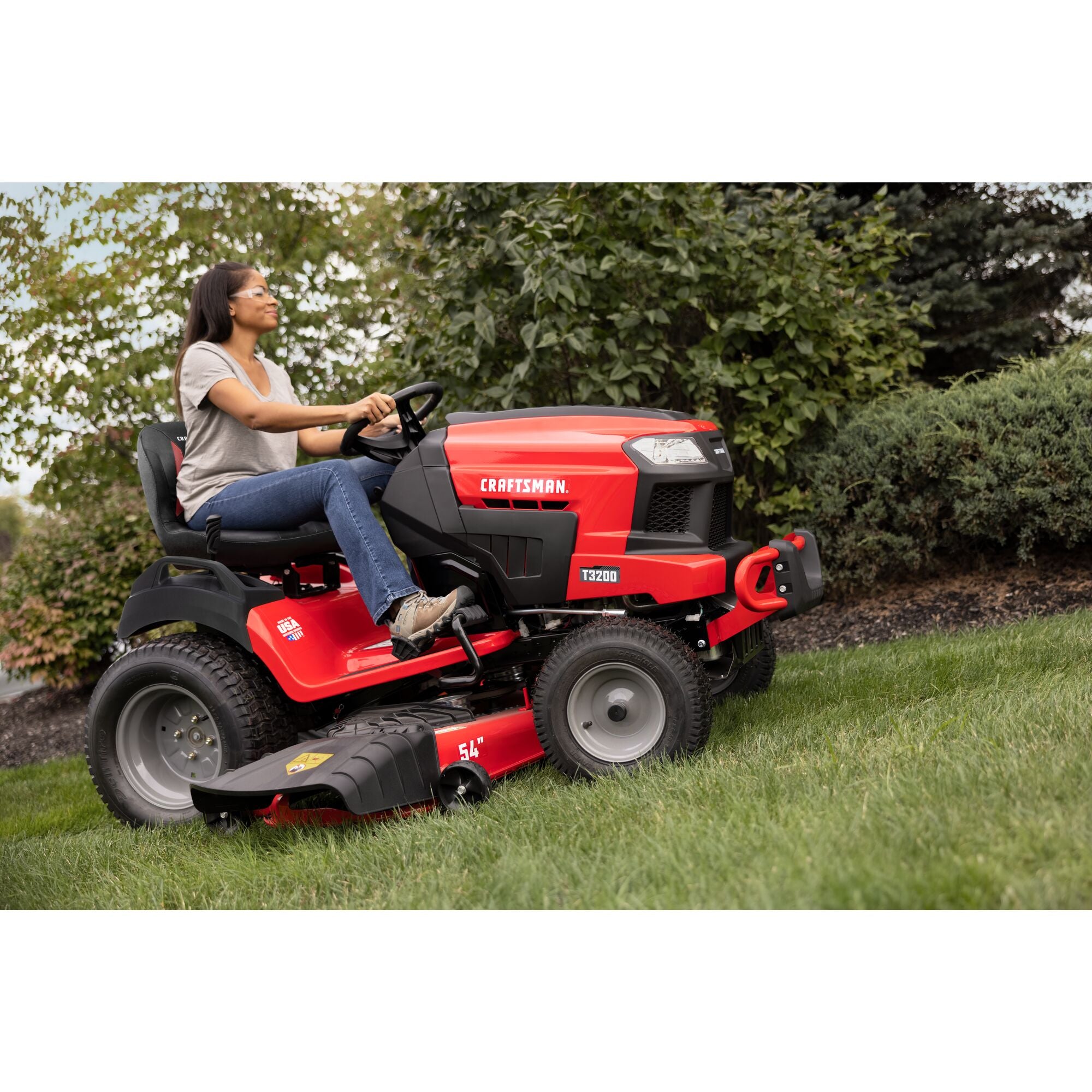 54-in. 24 HP* V-Twin Hydrostatic TURN TIGHT™ Gas Riding Lawn Mower (T3200) Online Sale