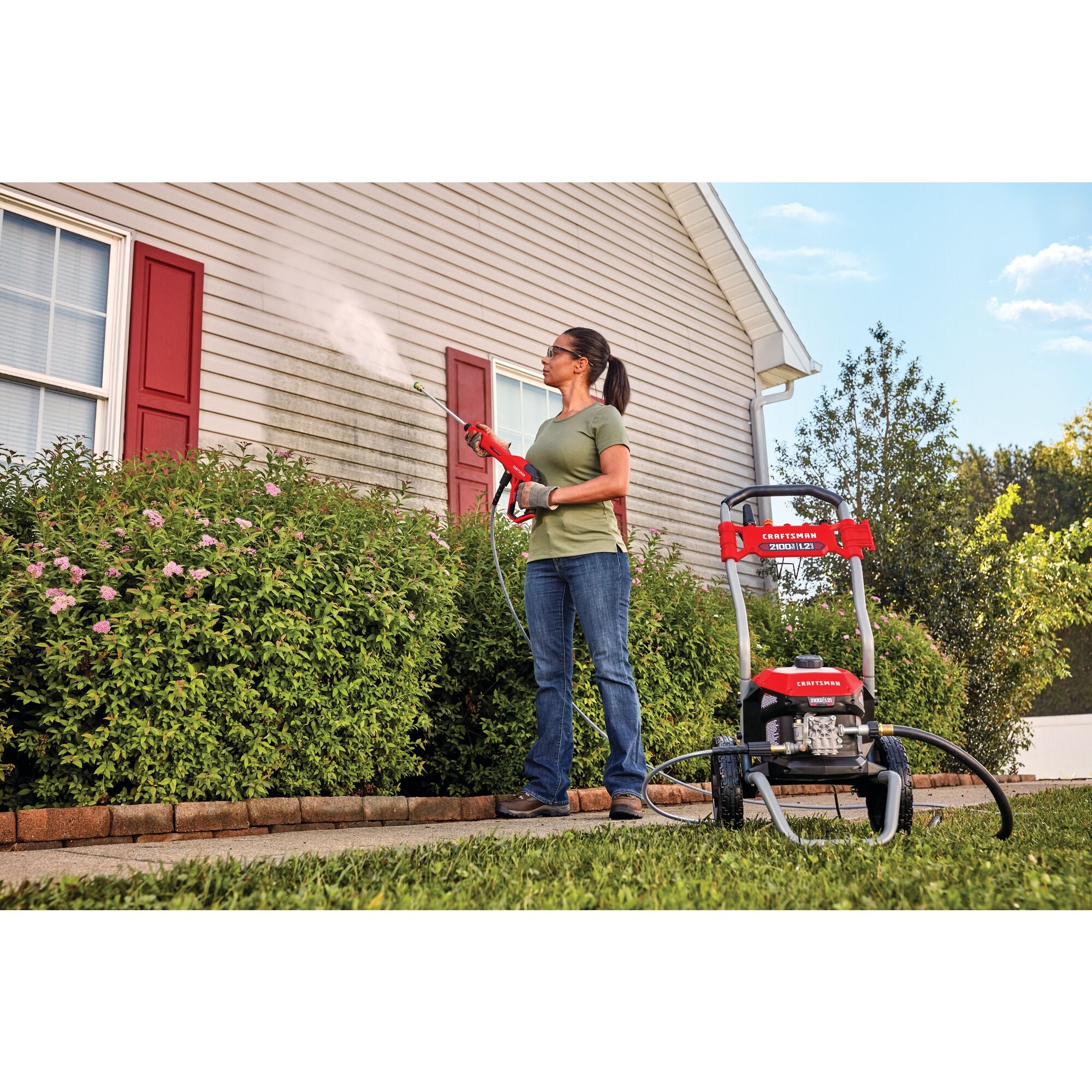 2,100 MAX PSI* Electric Cold Water Pressure Washer Sale