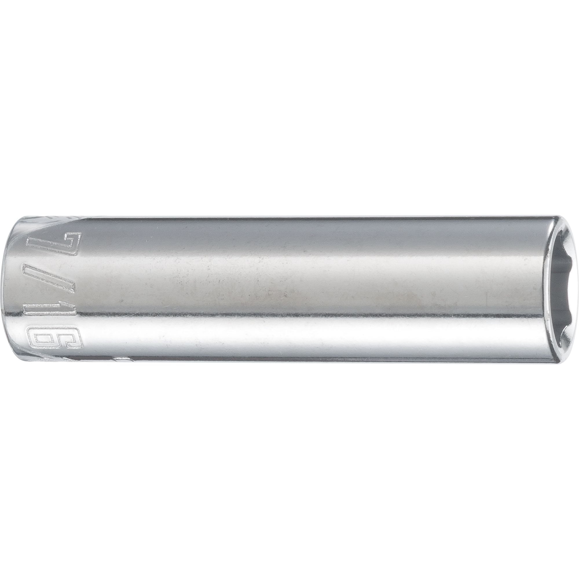 3/8-in Drive 7/16-in 6 Point SAE Shallow Socket Hot on Sale