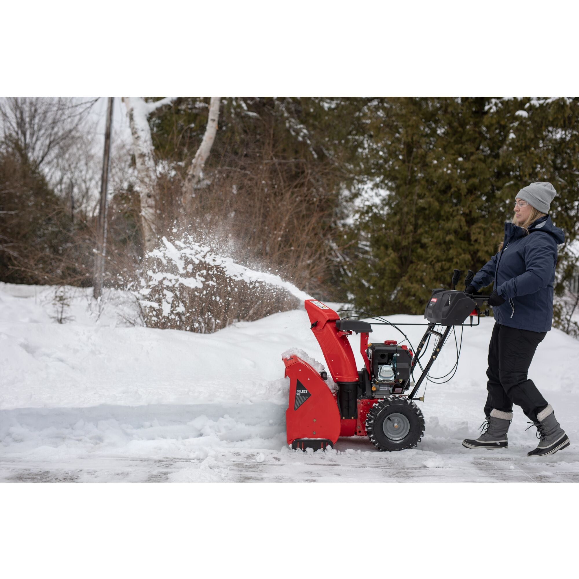 26-in. 243cc Push Button Electric Start Two-Stage Gas Snow Blower (Select 26) Online