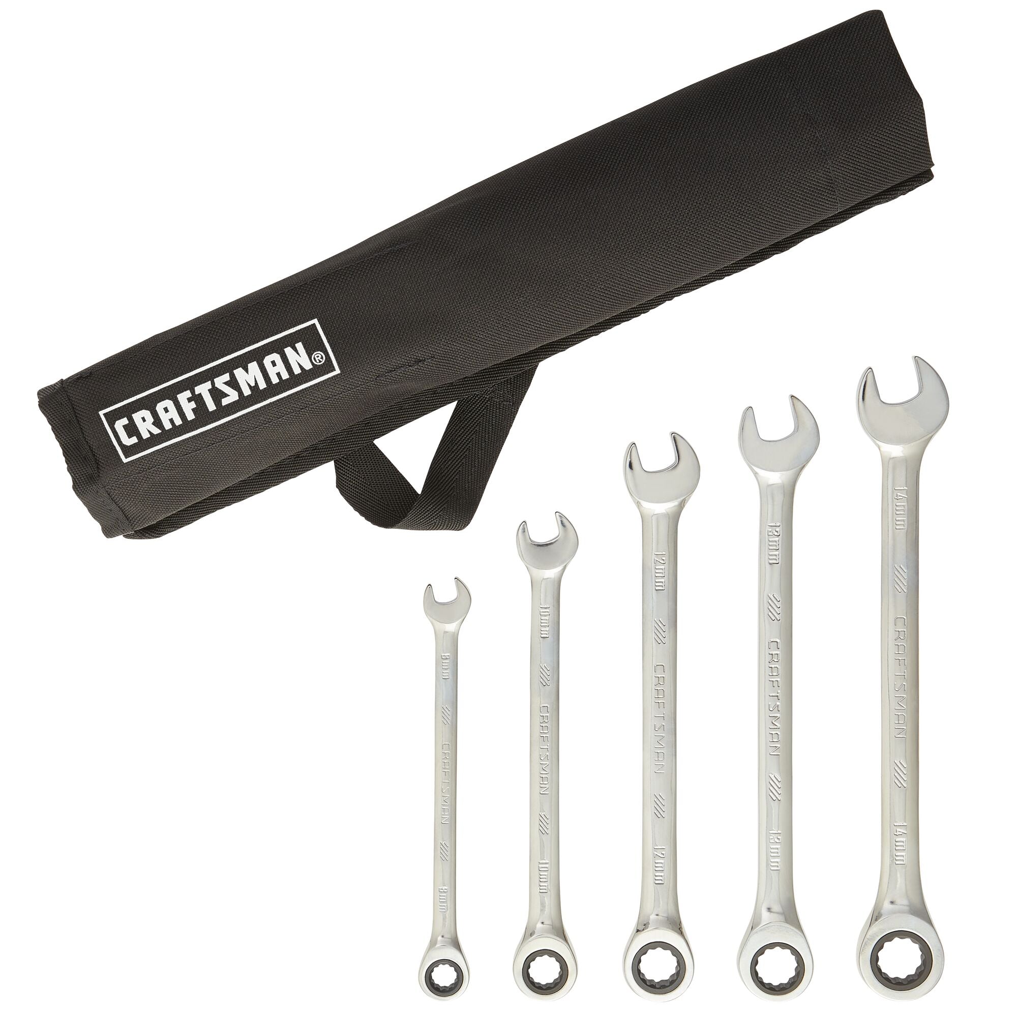 5Pc Metric Ratcheting Wrench Se Sale