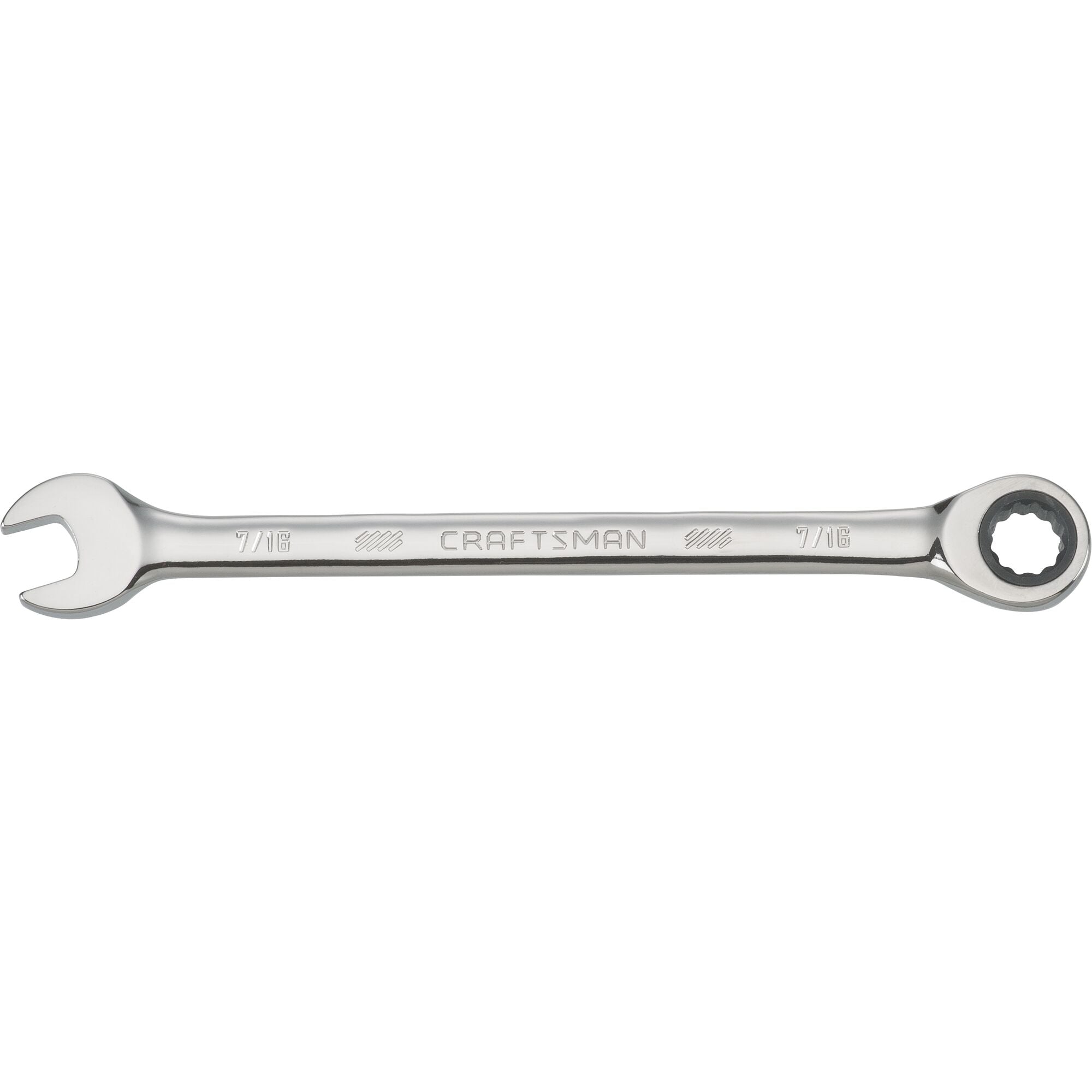 7/16-in 72 Tooth 12 Point SAE Ratcheting Wrench Online Sale