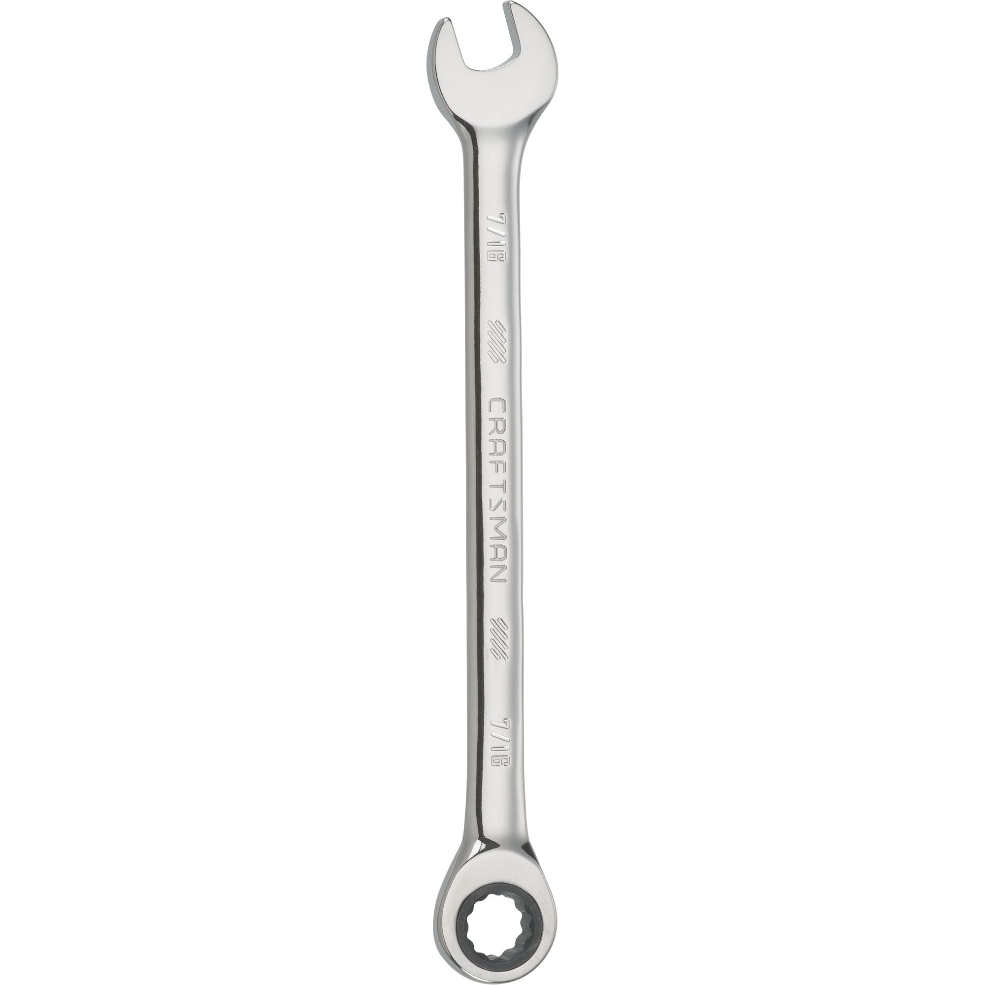 7/16-in 72 Tooth 12 Point SAE Ratcheting Wrench Online Sale