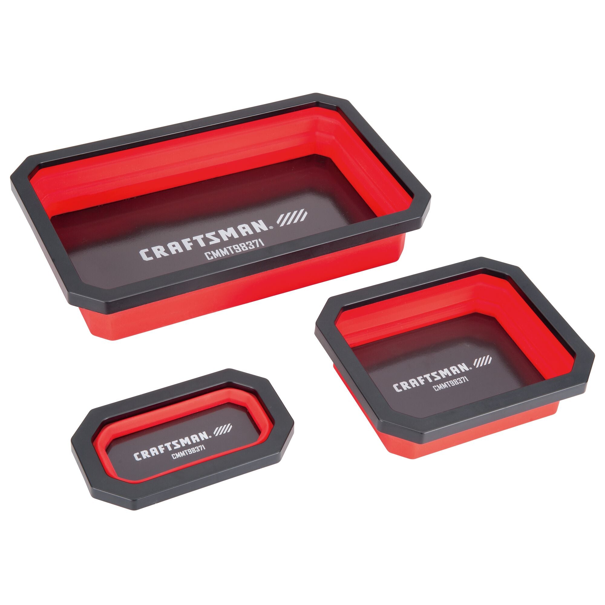 3 Piece Collapsible Magnetic Trays Fashion