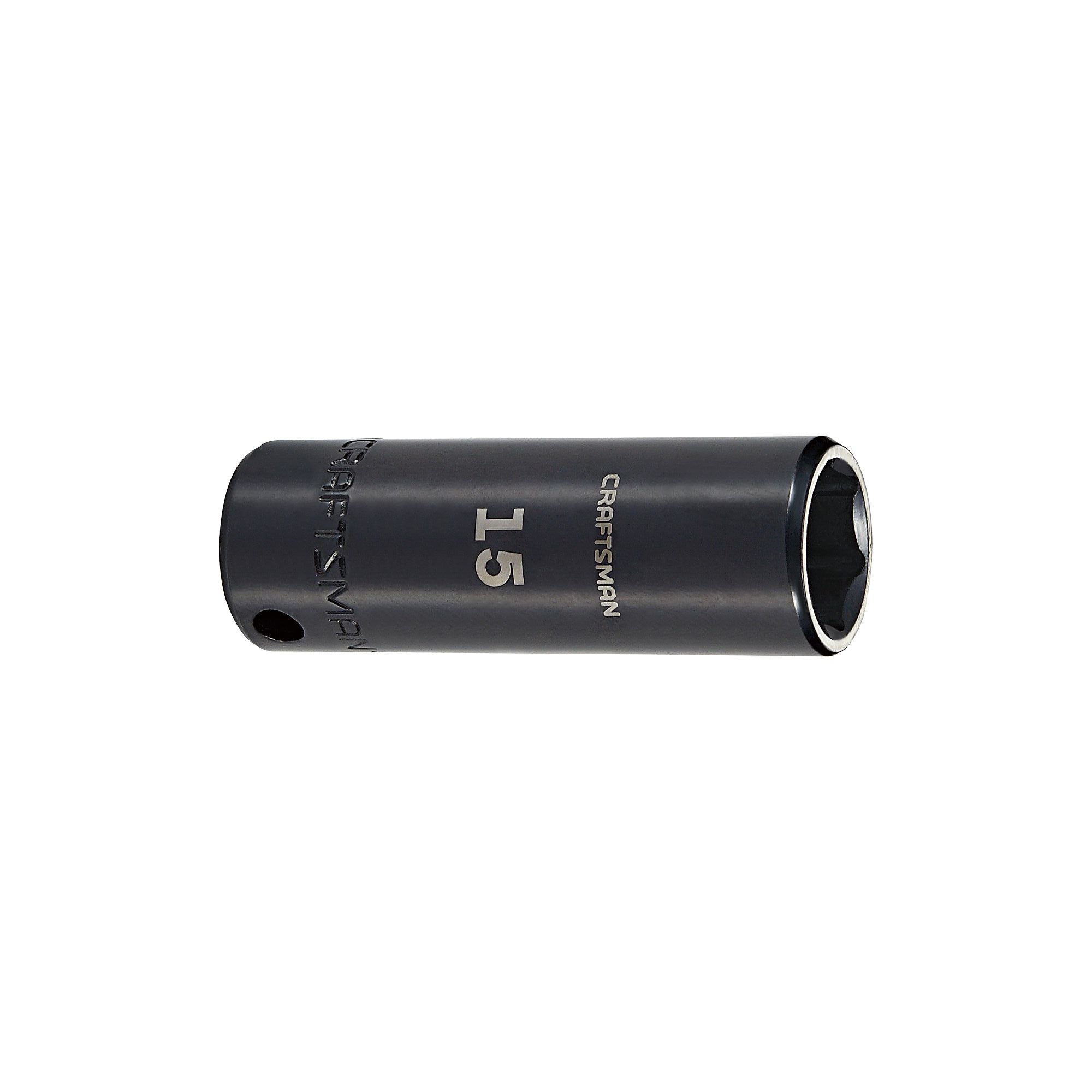 3/8-in Drive 15mm Metric Deep Impact Socket Online Hot Sale