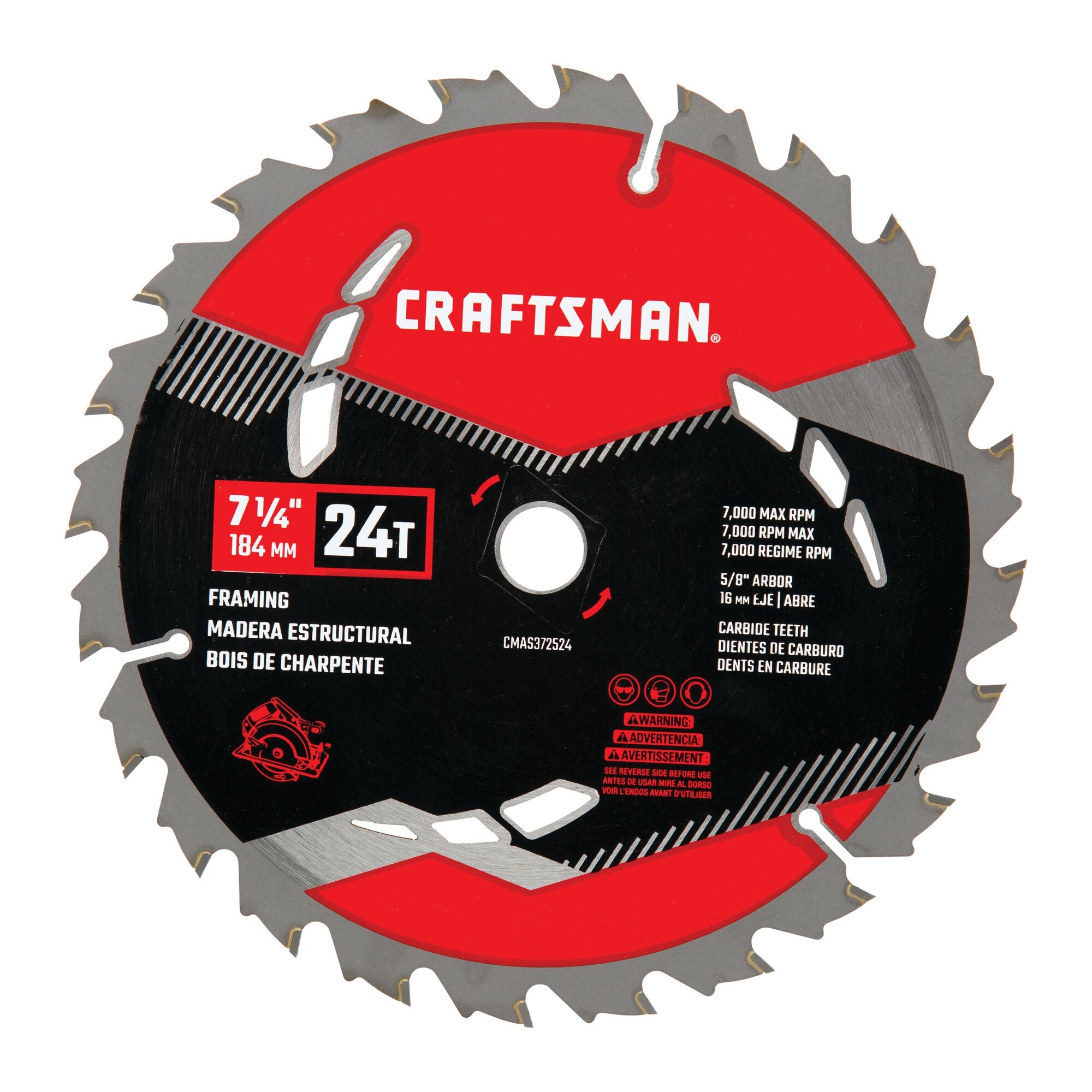 7-1/4-in 24T Framing Saw Blade Supply