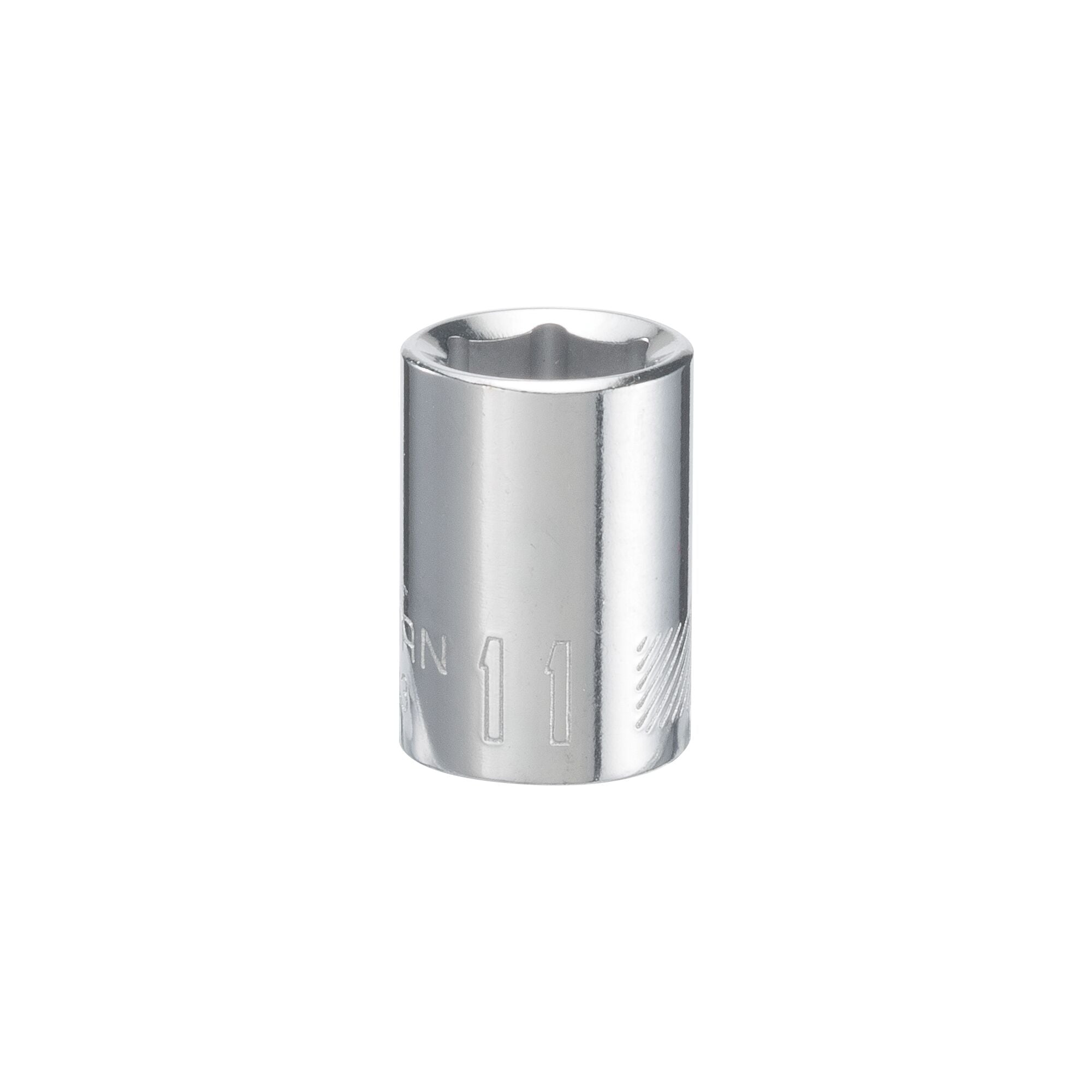 3/8-in Drive 11mm 6 Point Shallow Socket Supply