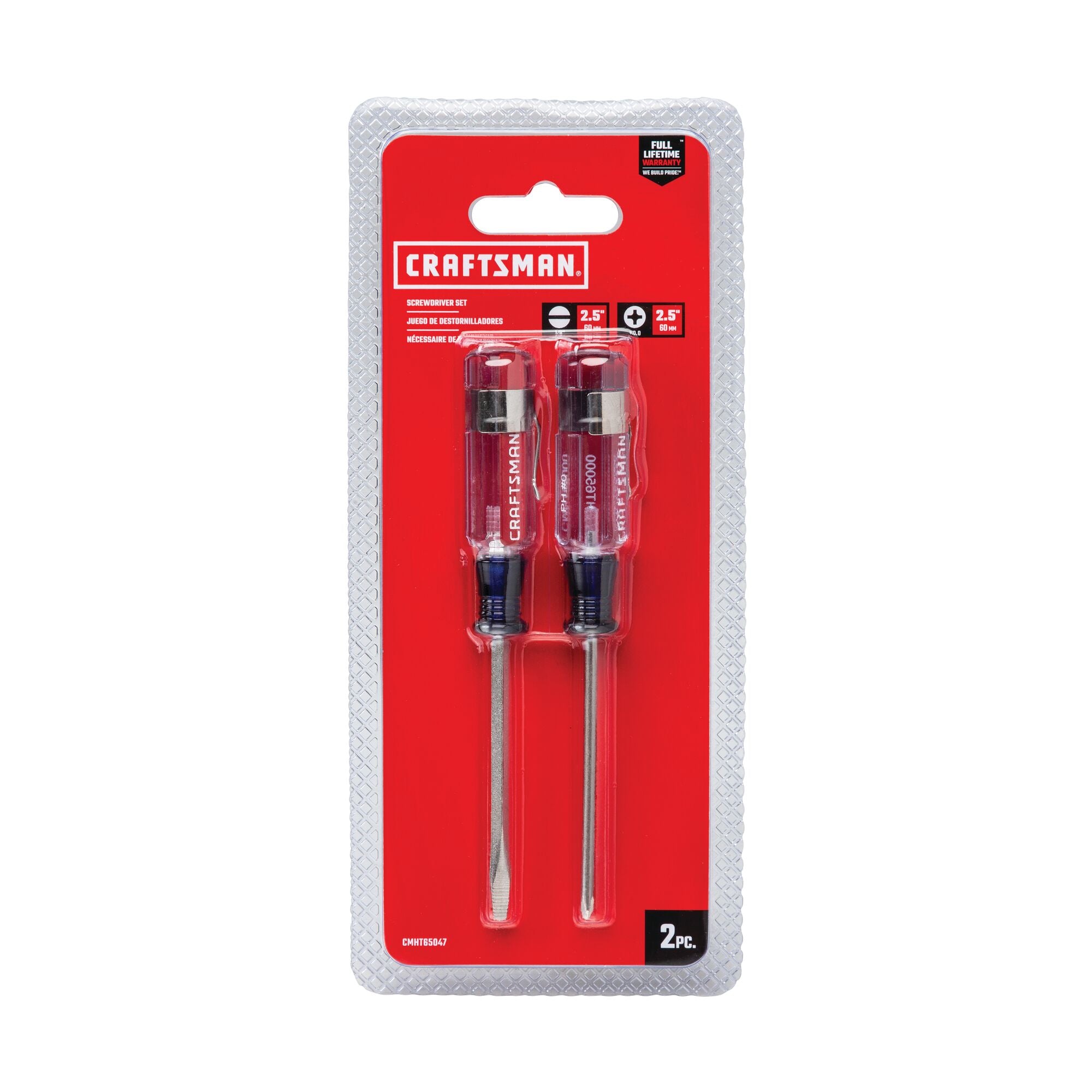 Acetate Screwdriver Pocket Set (2 pc) on Sale