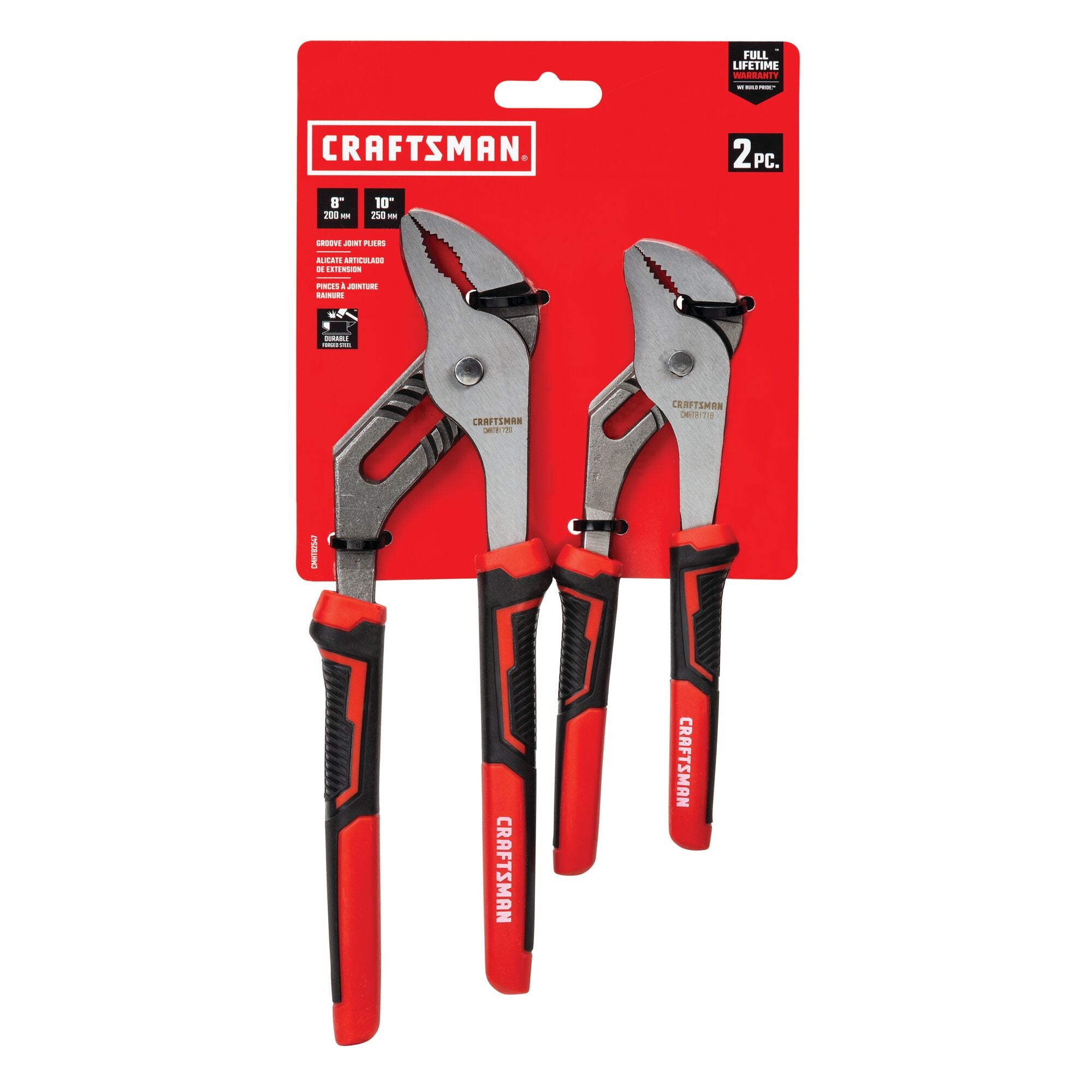 8 in and 10 in Groove Joint Plier Set Online Hot Sale