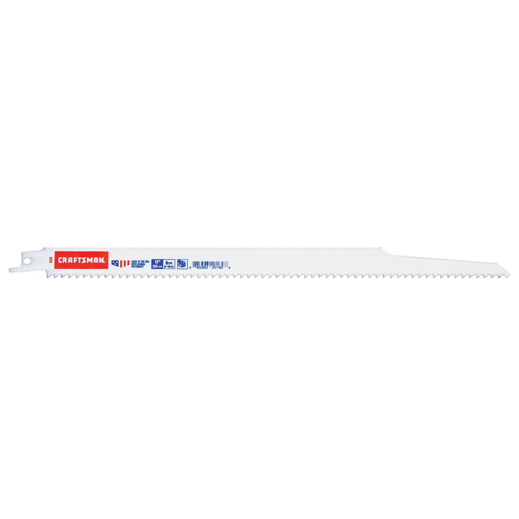 12-in 6 TPI Reciprocating Saw Blade (1 PK) Fashion