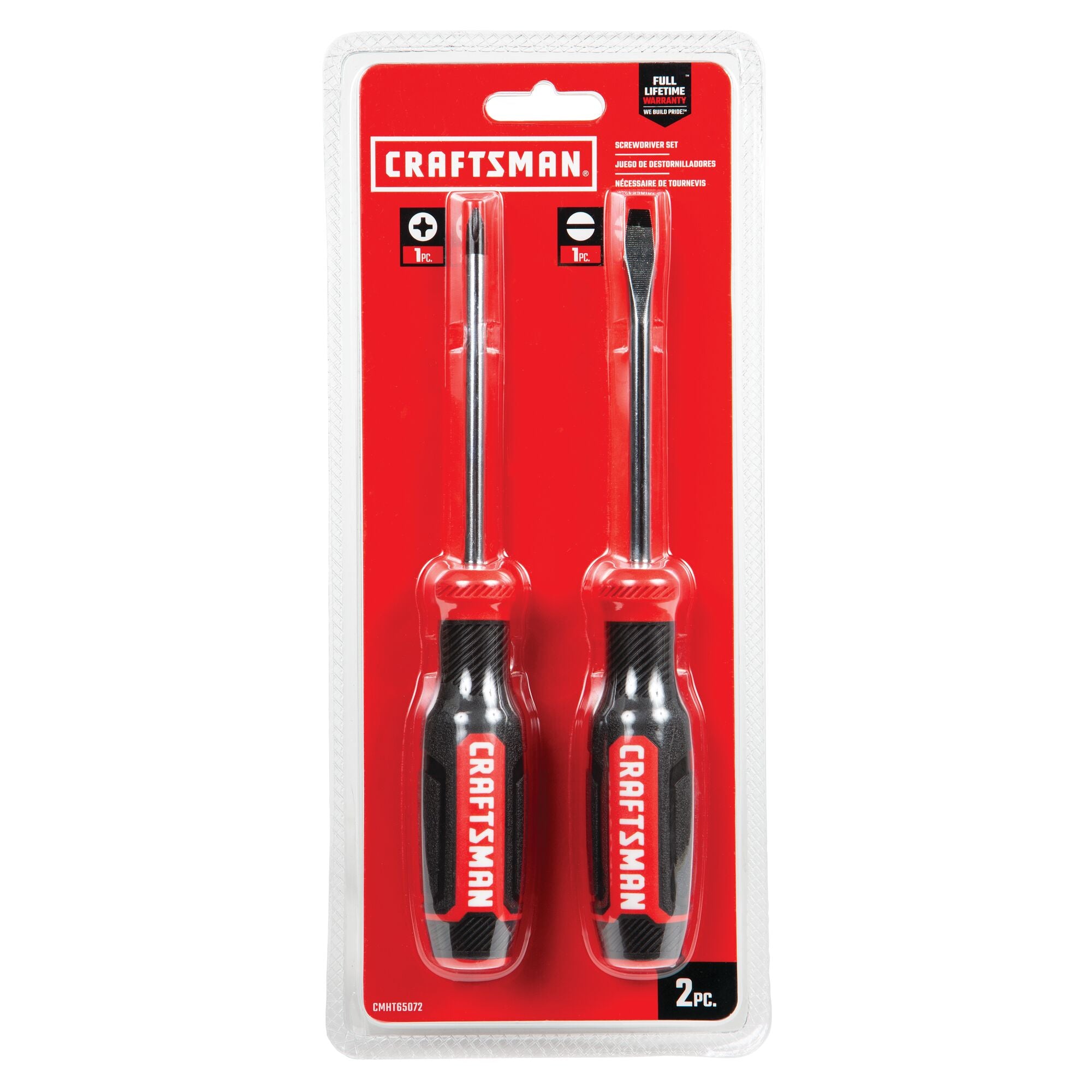 Bi-Material Screwdriver (2 pc) Supply