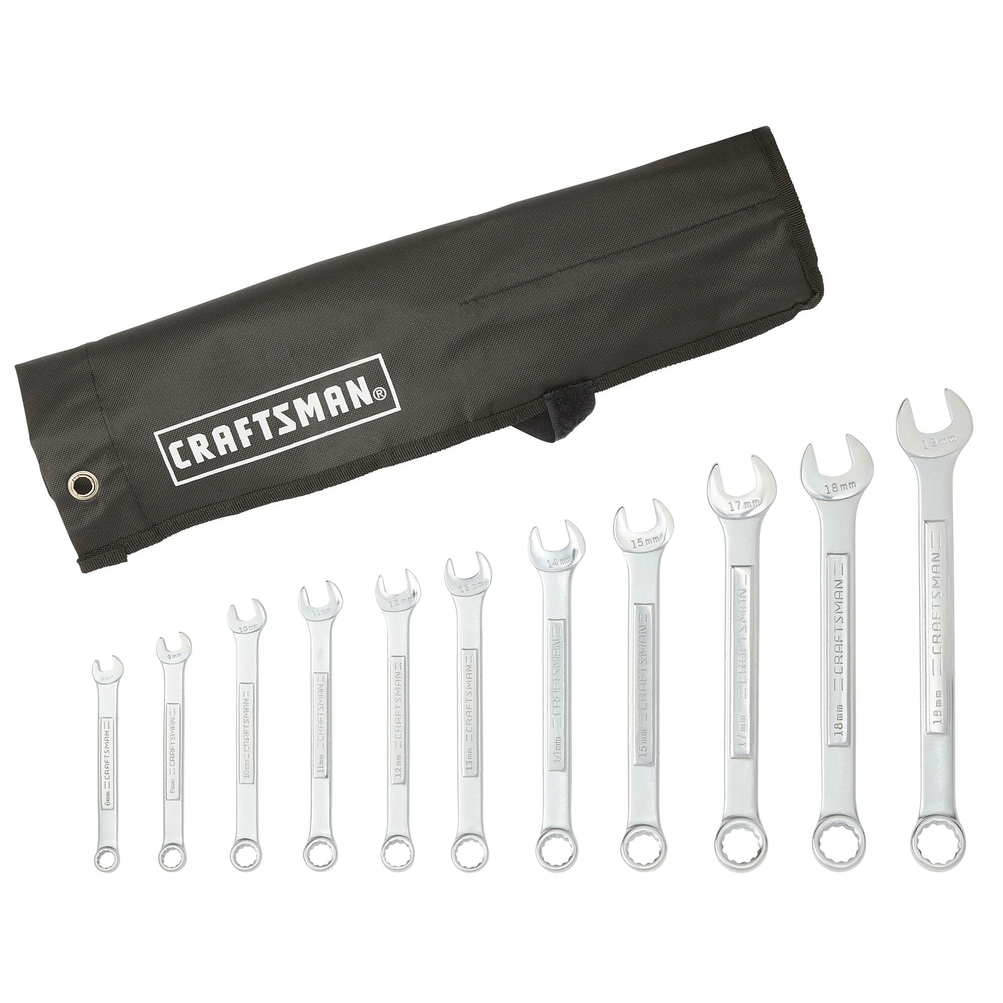 11 Pc Metric Combination Wrench Set Online