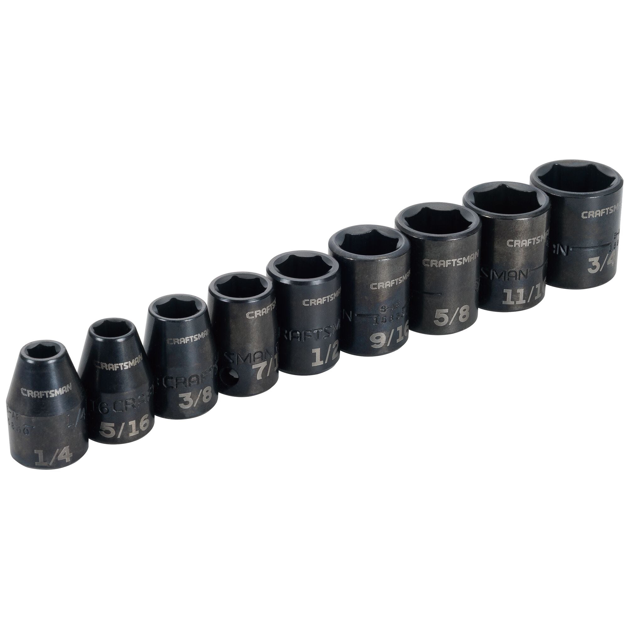 3/8-in SAE Impact Socket Set (9 pc) Hot on Sale